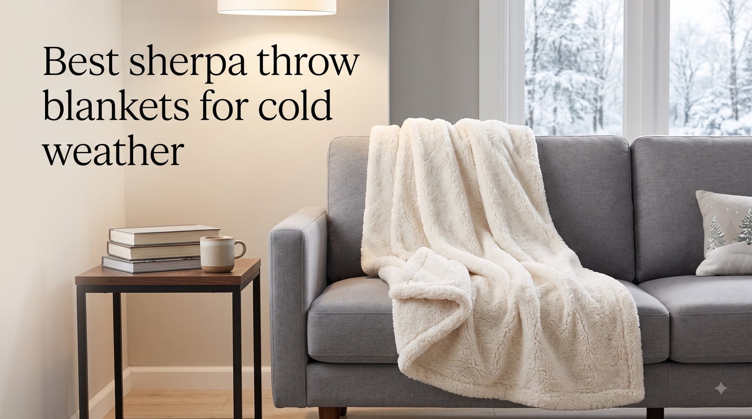 Best sherpa throw blankets for cold weather