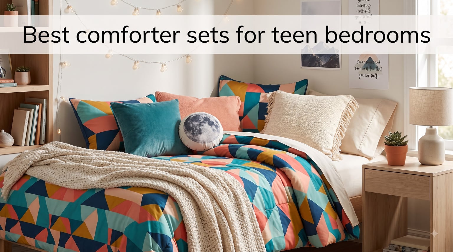 Best comforter sets for teen bedrooms