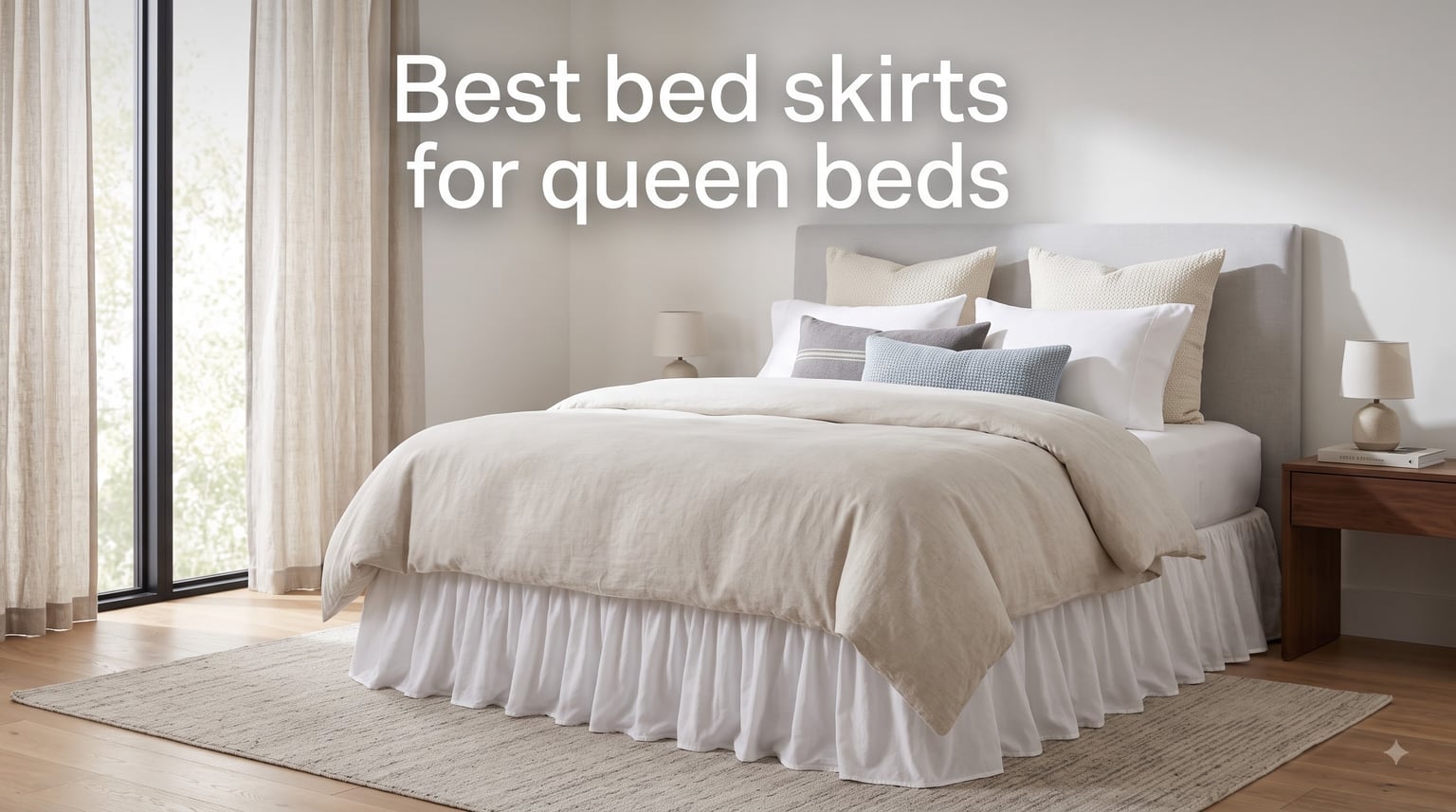 Best bed skirts for queen beds