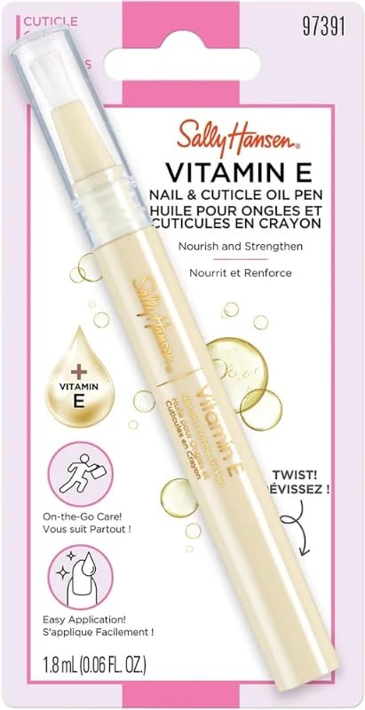 Sally Hansen Nail Treatment Vitamin E Nail & Cuticle Oil™ | Enriched with Natural Essential Oils & Vitamin E | Deeply Nourishes & Conditions Dry Nails & Cuticles customer photo 2