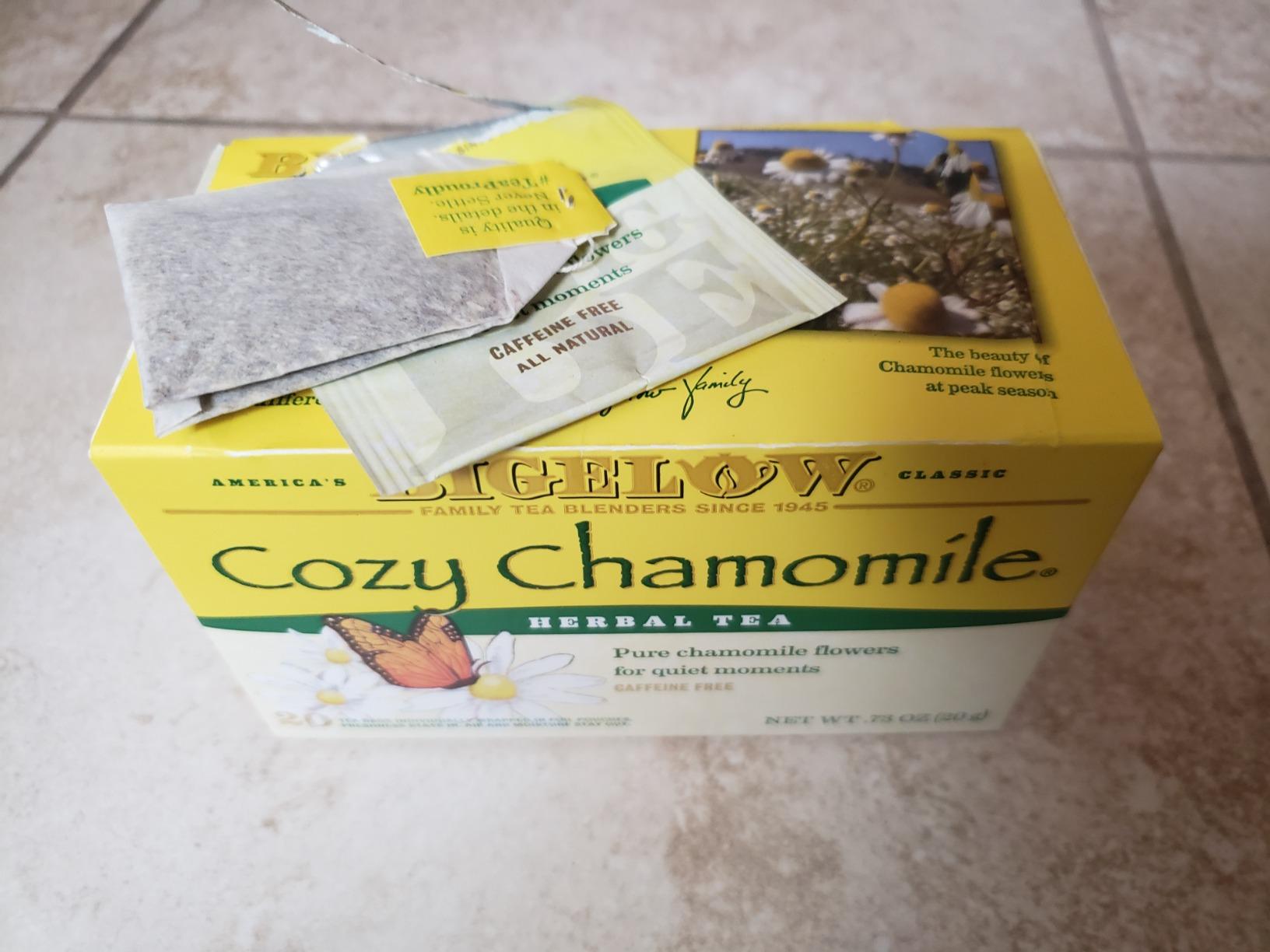 Bigelow Tea Cozy Chamomile Herbal Tea, 20 Count (Pack of 6) customer photo 1