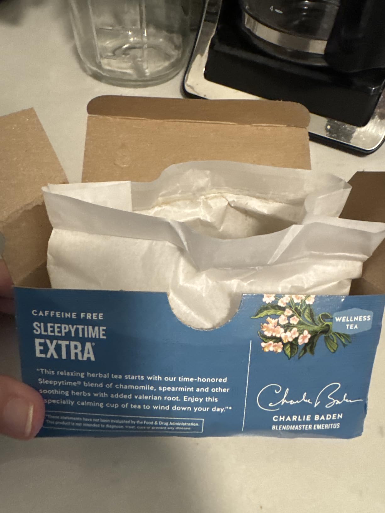 Celestial Seasonings Sleepytime Extra Herbal Tea, 20 Tea Bags Box customer photo 2