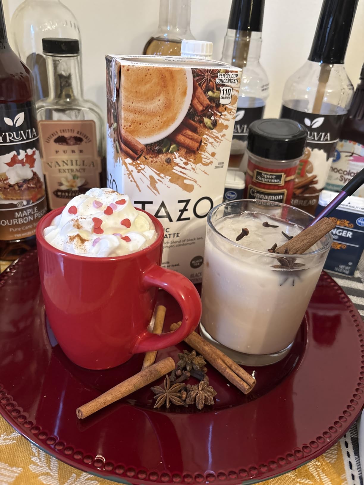 TAZO Classic Chai Latte Concentrate, 32 oz Carton customer photo 2