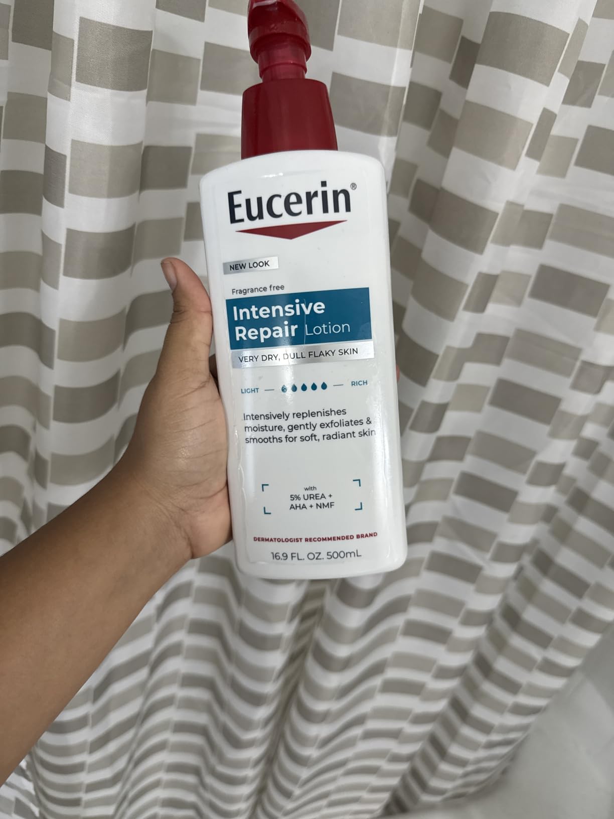 Eucerin Intensive Repair Body Lotion with Urea, AHA and NMF, 16.9 FL OZ customer photo 2