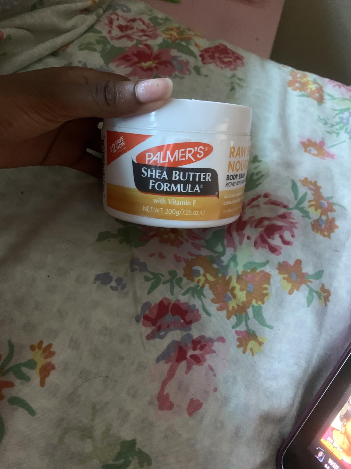 Palmer's Raw African Shea Body Butter, Dry Skin Moisturizer (7.25 Oz) customer photo 2