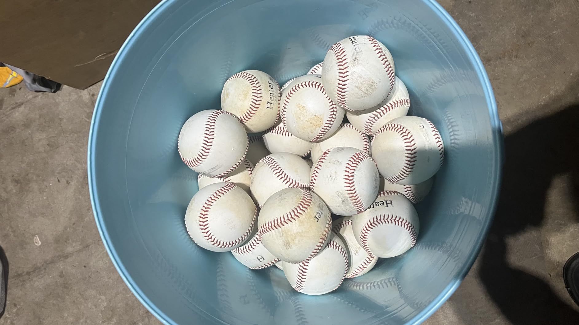 Heater Sports Leather Pitching Machine Baseballs by The Dozen customer photo 2