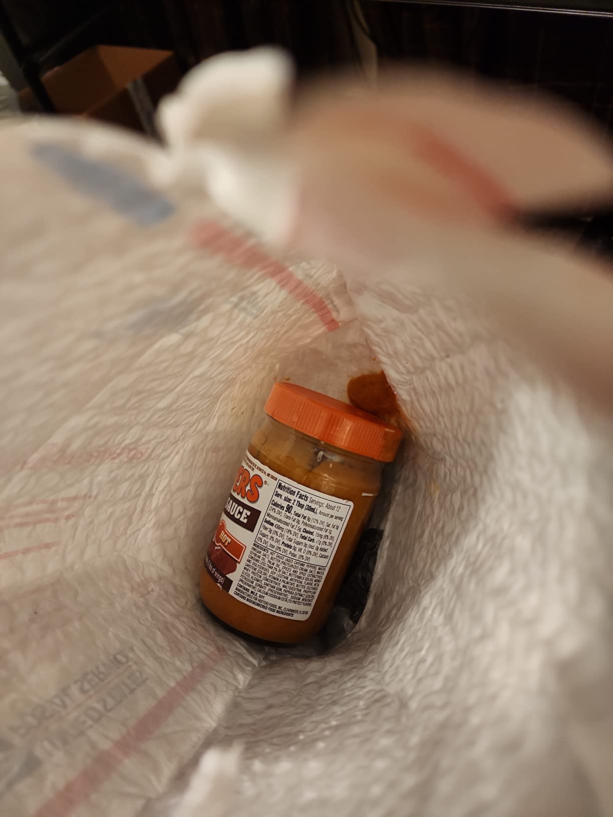The Original Hooters Hot Wing Sauce - Ideal for Chicken Wings Dipping, Grilling, Seafood, Ribs, Shrimp, Spicy Hot Sauce, Balanced Restaurant Flavor with Aged Cayenne Peppers - 12 fl oz customer photo 2