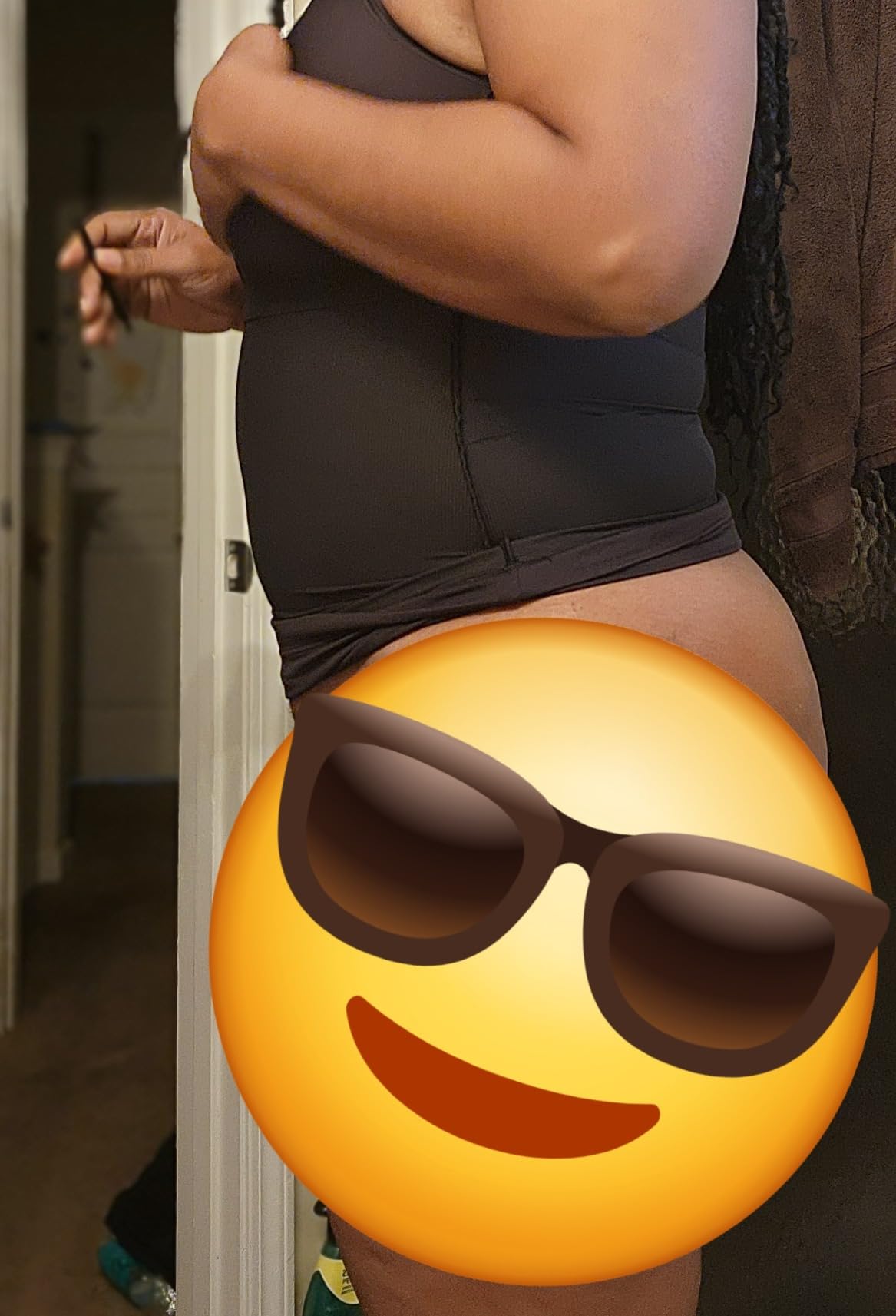 Maidenform Women's Shapewear Cami Tank Top, Tummy Control Shapewear for Women, Back-smoothing Fajas Cami (Plus Size, Too) customer photo 1