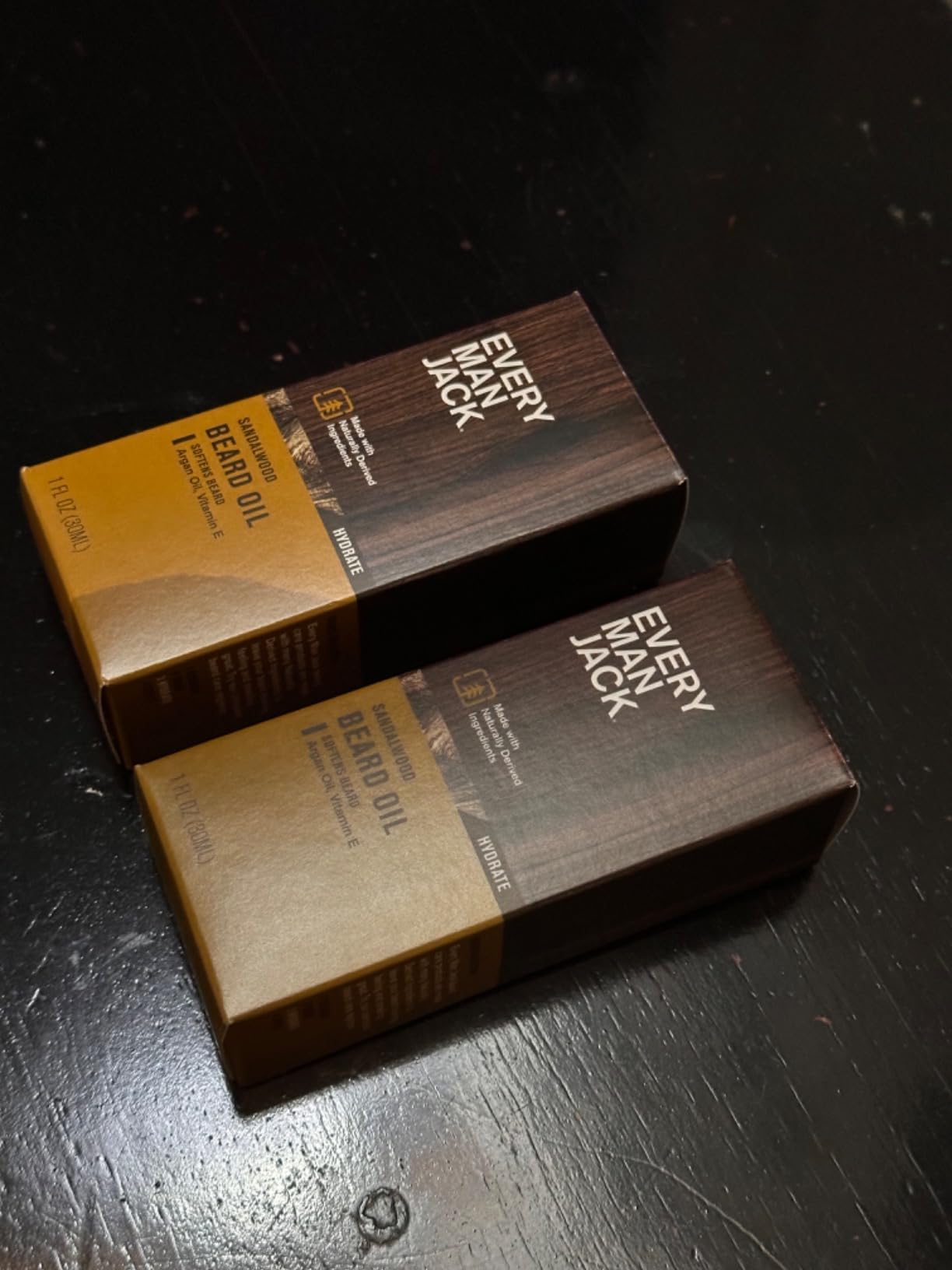 Every Man Jack Hydrating Beard Oil for Men, Sandalwood Teak, 1oz customer photo 2