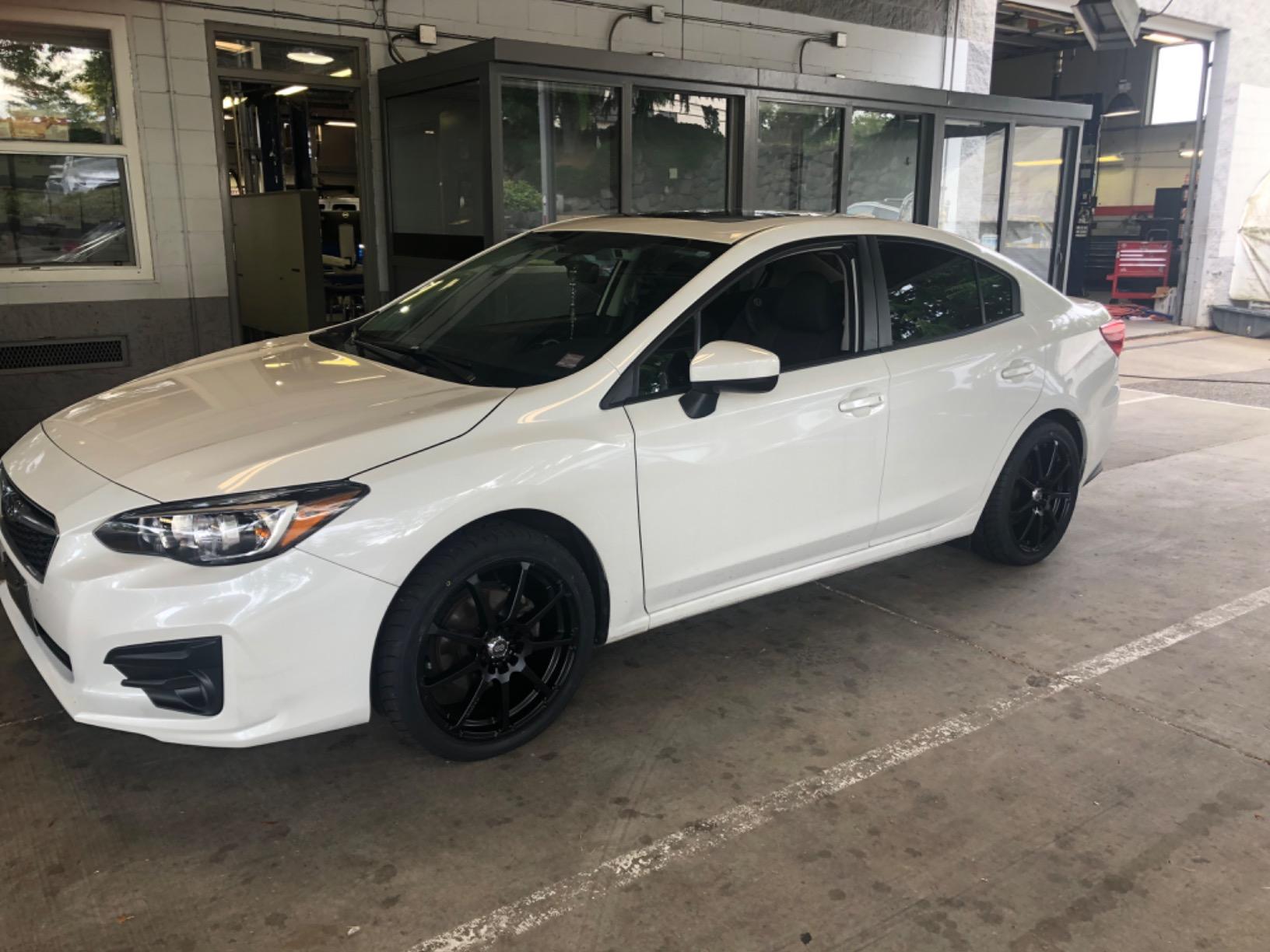 Enkei 441-875-0245BK EDR9 Performance Wheel 18x7.5 +45 5x100/114.3 Black Paint customer photo 1