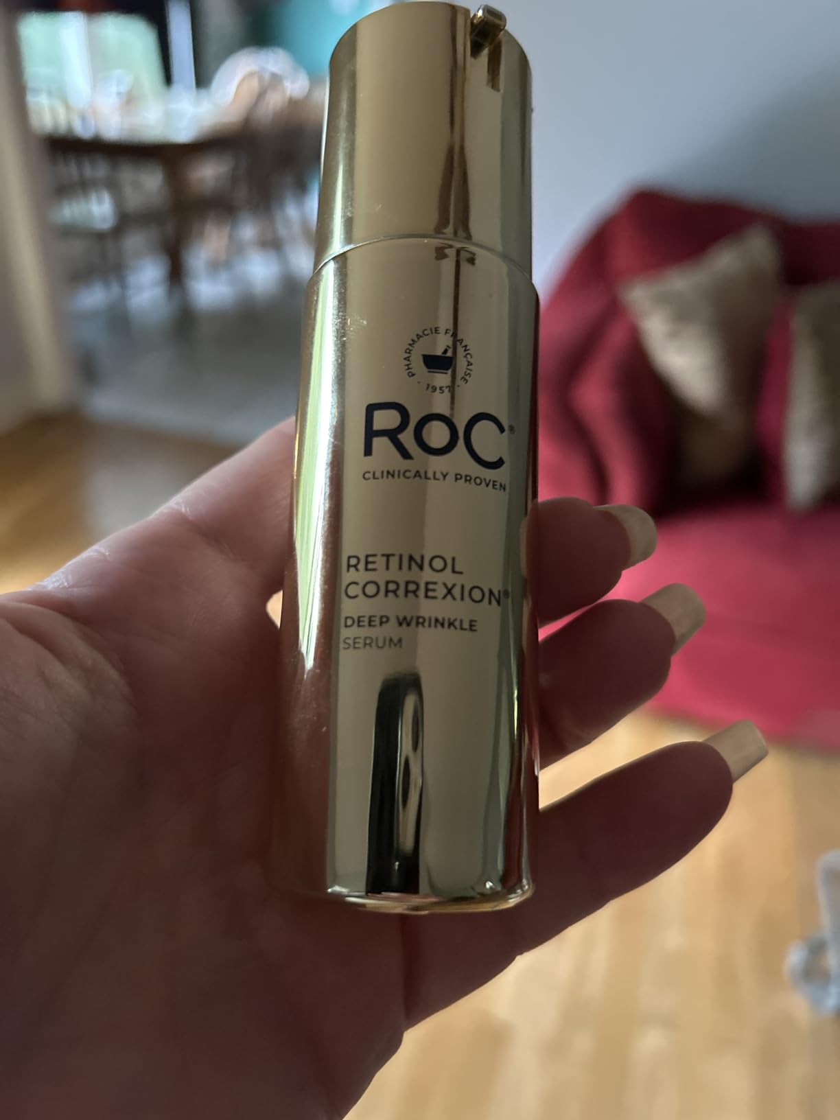 RoC Retinol Correxion Deep Wrinkle Retinol Face Serum, Ascorbic Acid, 1 0z customer photo 2
