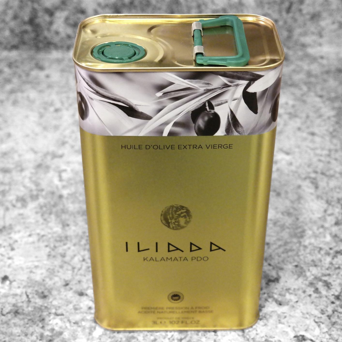 Iliada Kalamata PDO Extra Virgin Olive Oil, 3Lt | Multi-Awarded | Single Region 100% Greek | Monovarietal Koroneiki | Cold Press | Polyphenol Rich | Chef's Favorite customer photo 2
