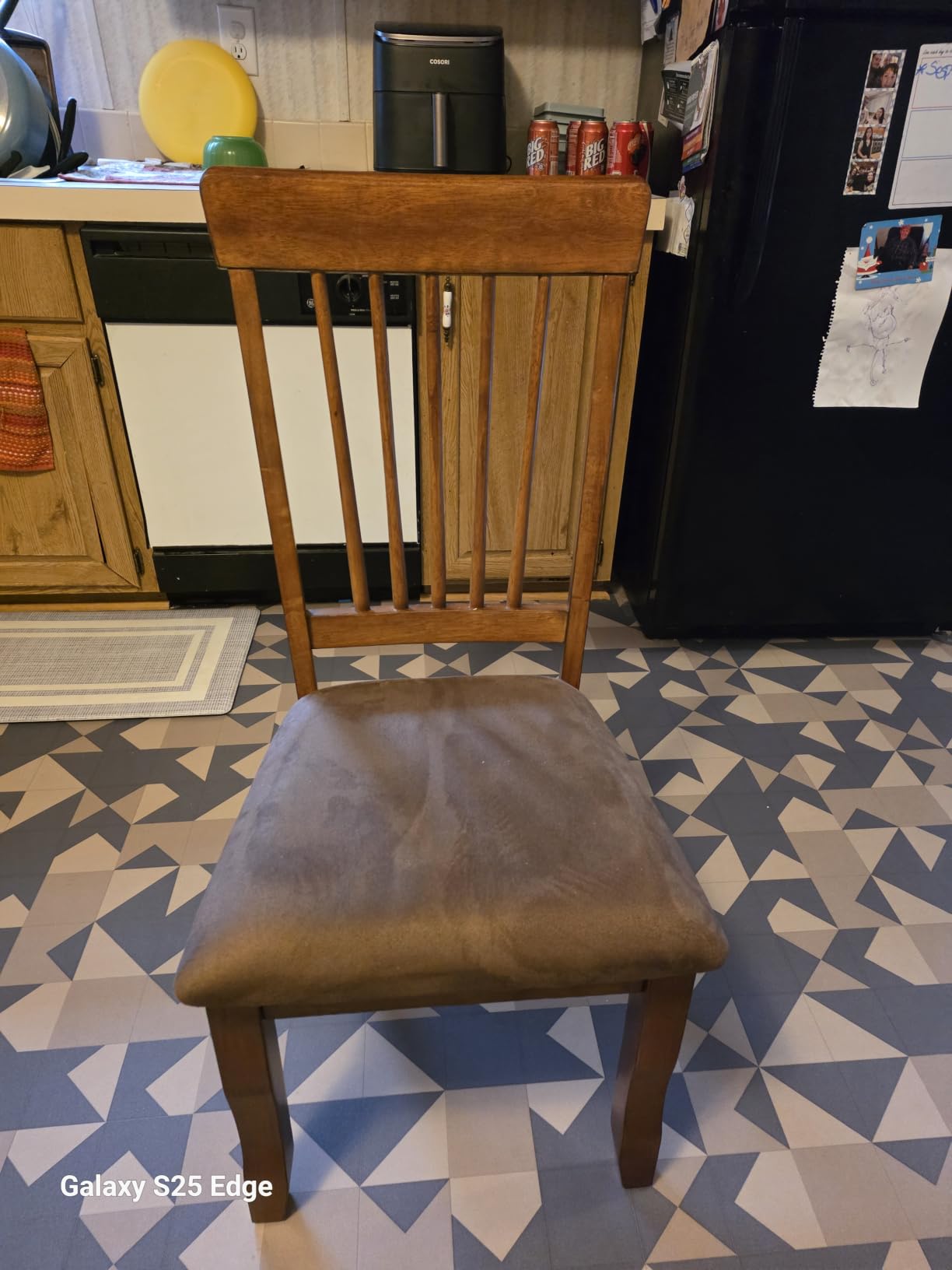 Signature Design by Ashley Berringer Wood Dining Chairs Set of 2, Brown customer photo 2