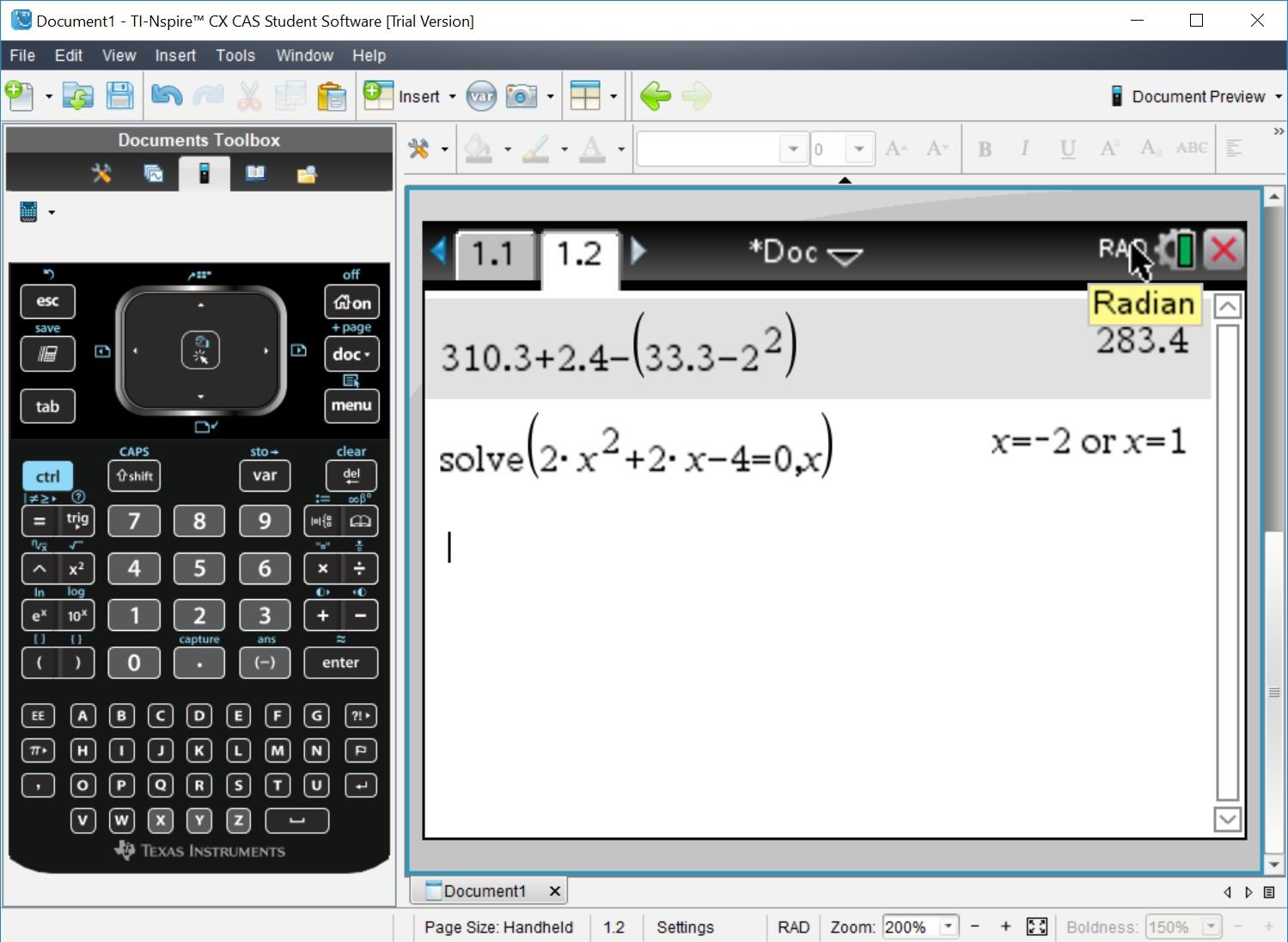 Texas Instruments Nspire CX CAS Graphing Calculator customer photo 1