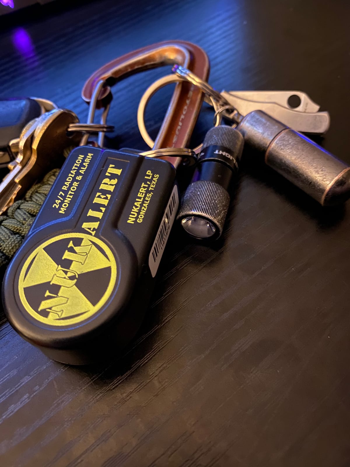 NukAlertTM Nuclear Radiation Detector & Monitor Keychain | Portable Radiation Alarm for Emergency Preparedness, Personal Safety, and Survival | Compact and Easy-to-Carry Radiation Detection Device customer photo 2