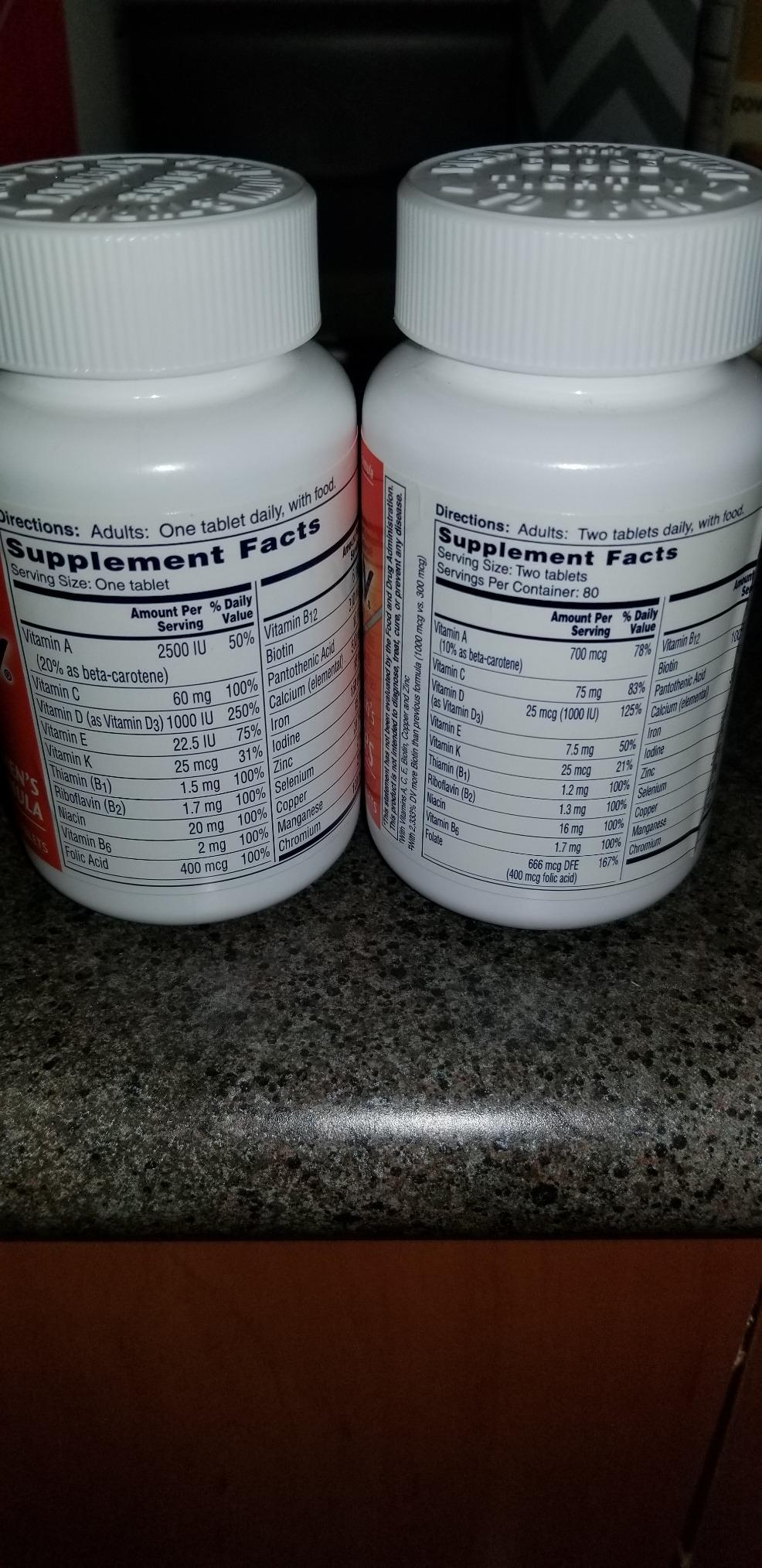 One A Day Women’s Petites Multivitamin,Supplement with Vitamin A, C, D, E and Zinc for Immune Health Support, B Vitamins, Biotin, Folate (as folic acid) & more,Tablet, 160 count customer photo 1
