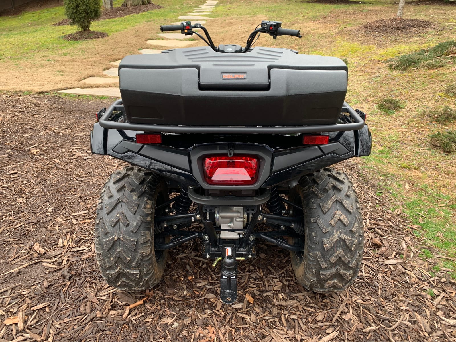 Kolpin Front Trail Box - 93101, Black, 36'' l x 15'' w x 3'' h customer photo 1