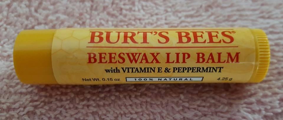 Burt's Bees 100% Natural Moisturizing Lip Balm (Original Beeswax) customer photo 2