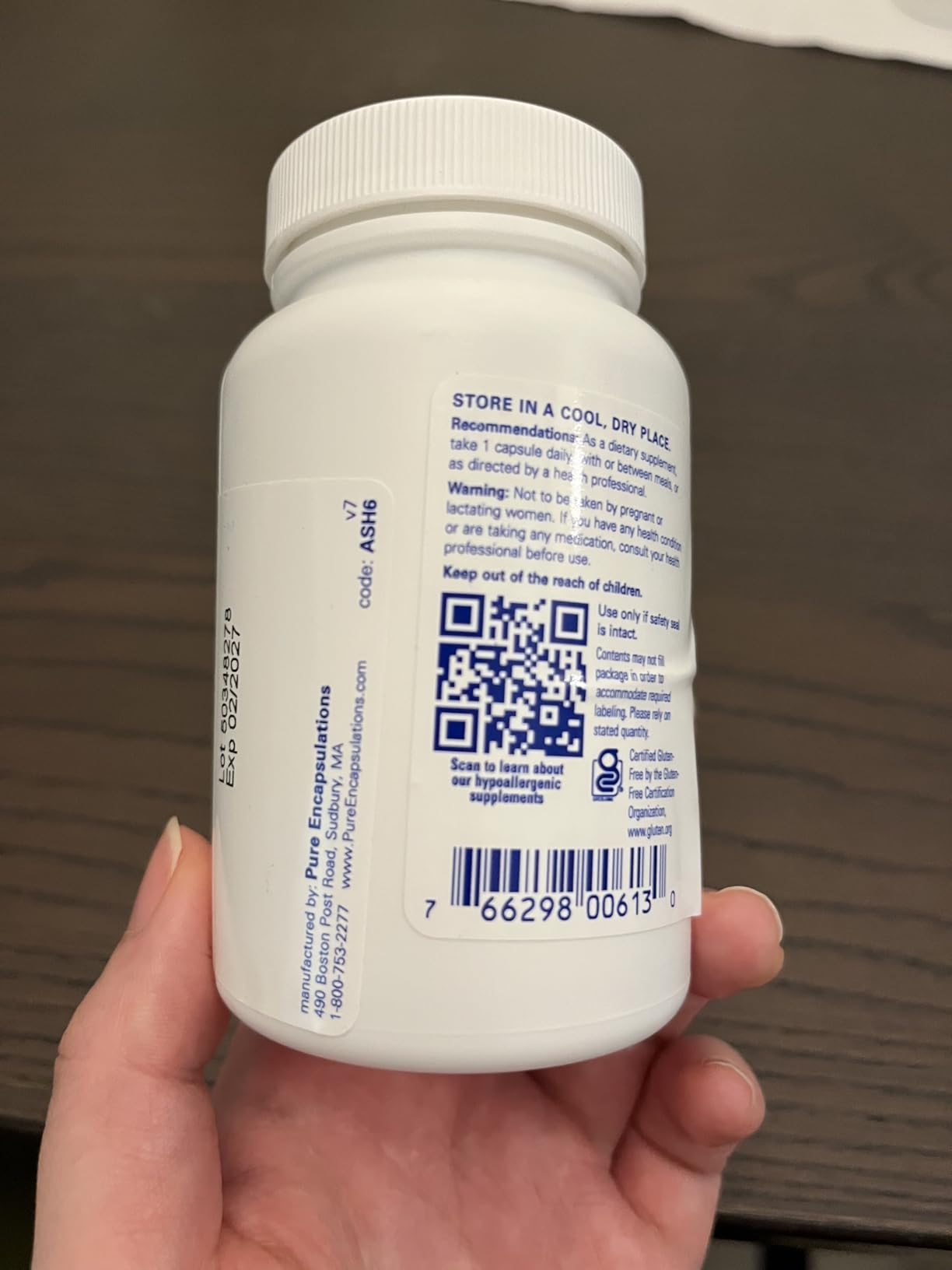 Pure Encapsulations Ashwagandha, 60 Capsules customer photo 2