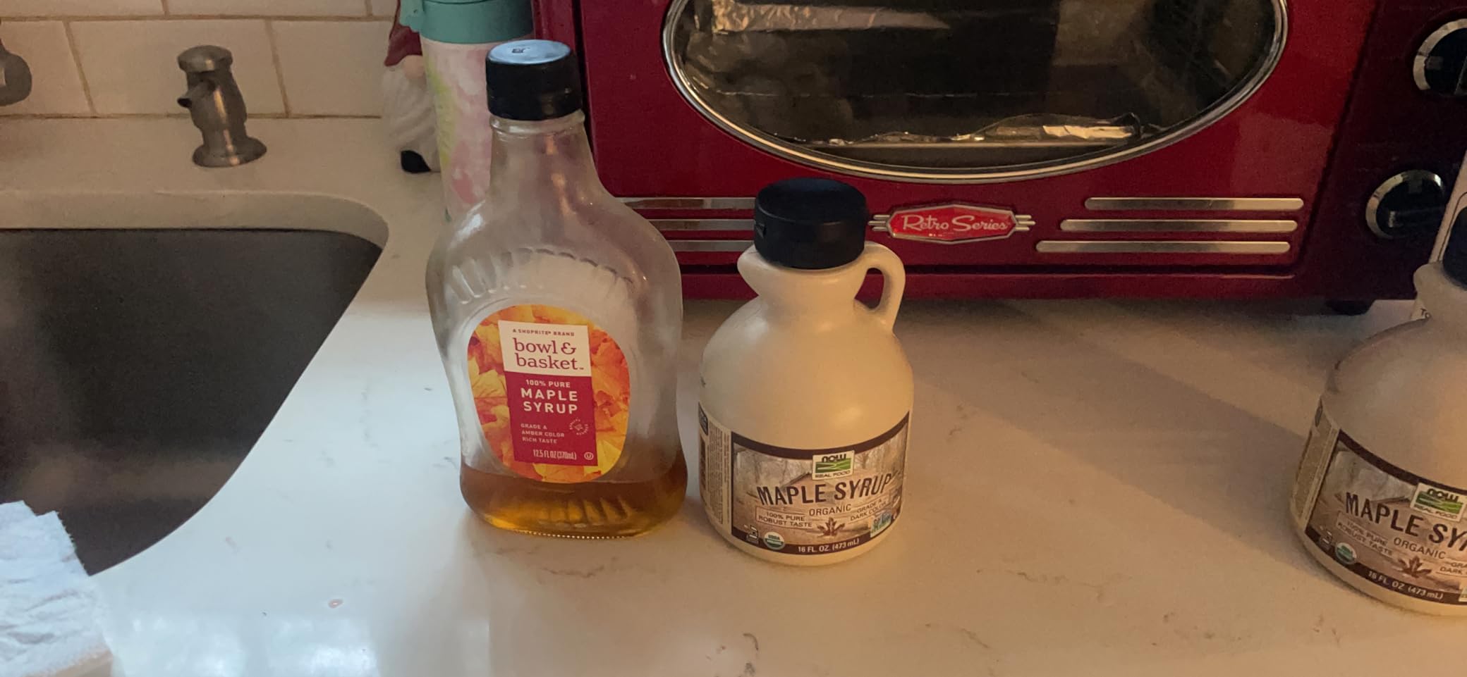 NOW Foods, Certified Organic Maple Syrup, Grade A Dark Color, Certified Non-GMO, Pure, Robust Taste, 16-Ounce customer photo 1