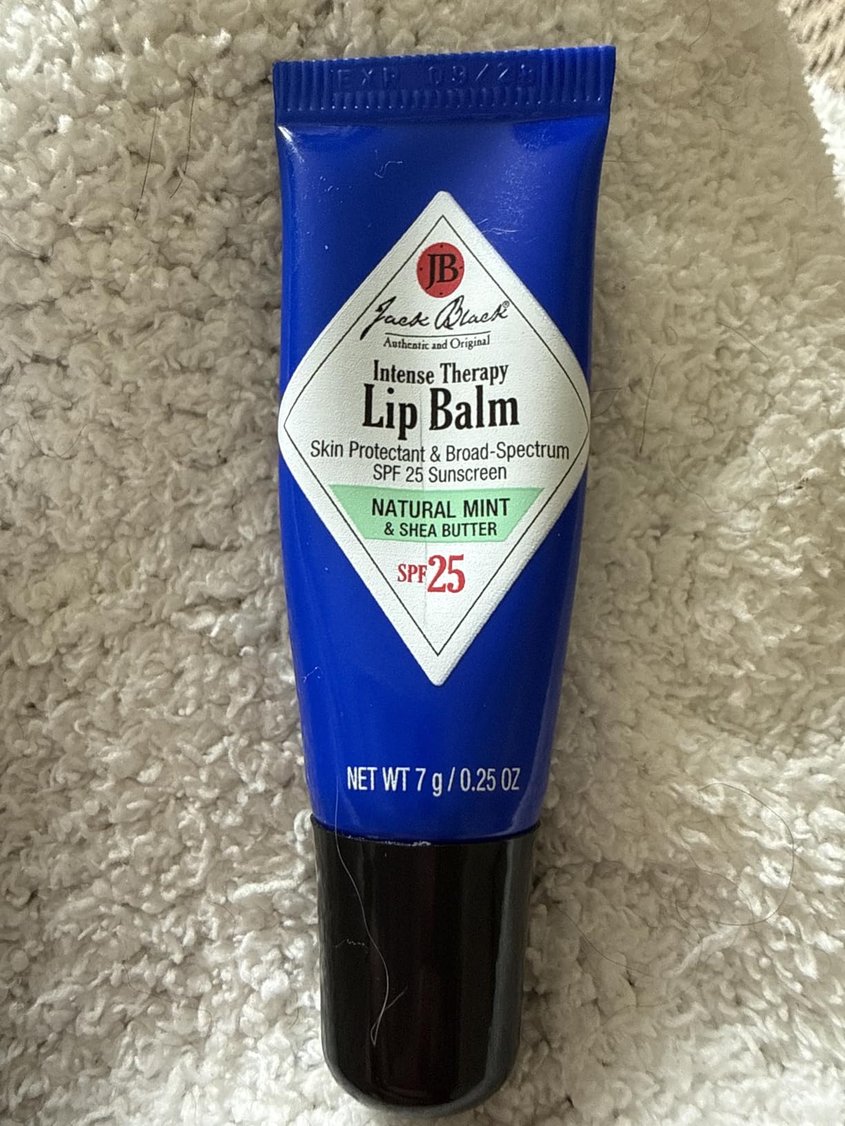 Jack Black Intense Therapy Lip Balm – SPF 25 Sun Protection, Lip Moisturizer customer photo 2