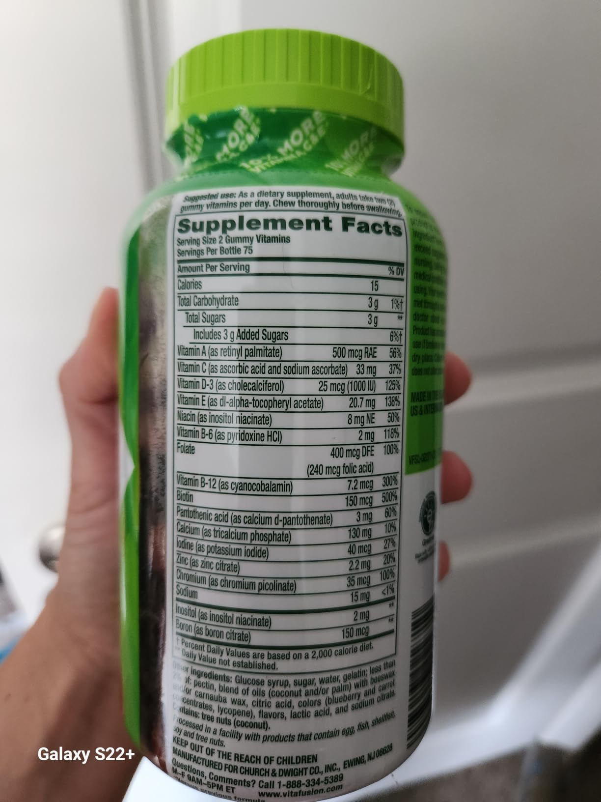 Vitafusion Women's Multivitamin Gummy | Yummy Berry Flavor | 150 Gummies customer photo 1