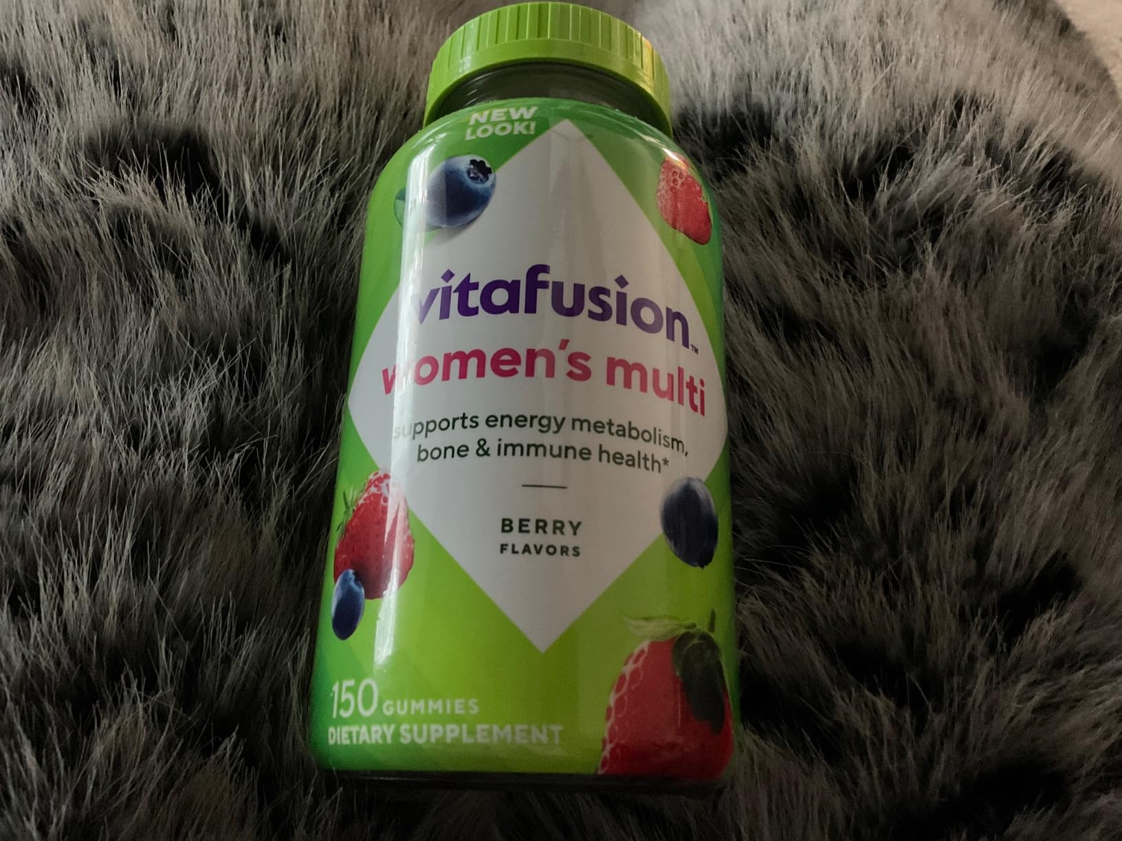Vitafusion Women's Multivitamin Gummy | Yummy Berry Flavor | 150 Gummies customer photo 2