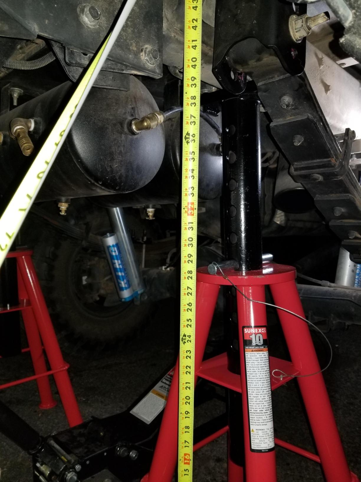 Sunex 1410 10-Ton, High Height, Pin Type, Jack Stands, Pair customer photo 2