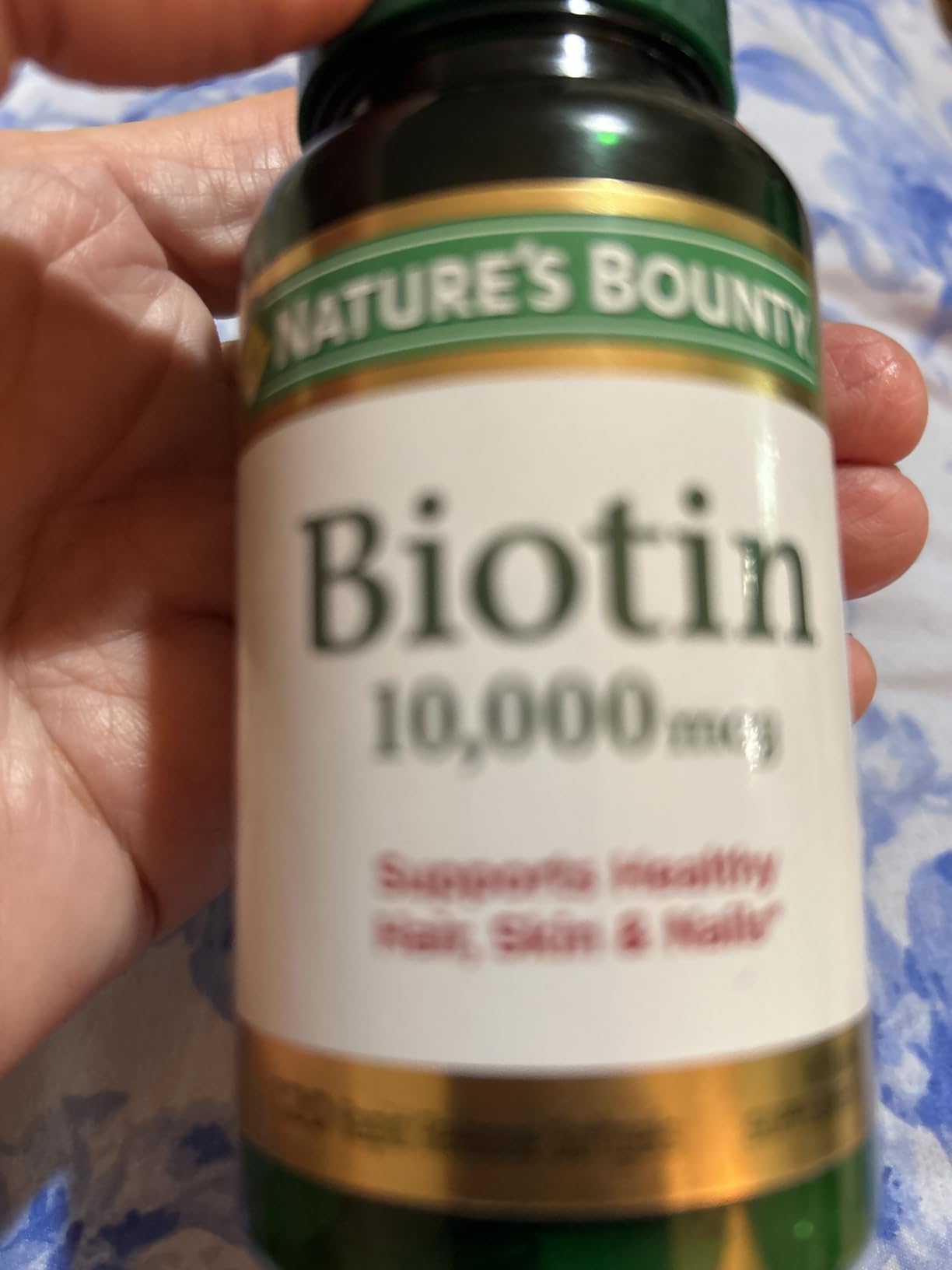 Nature's Bounty Biotin Hair Skin and Nails Vitamins, 120 Softgels customer photo 2