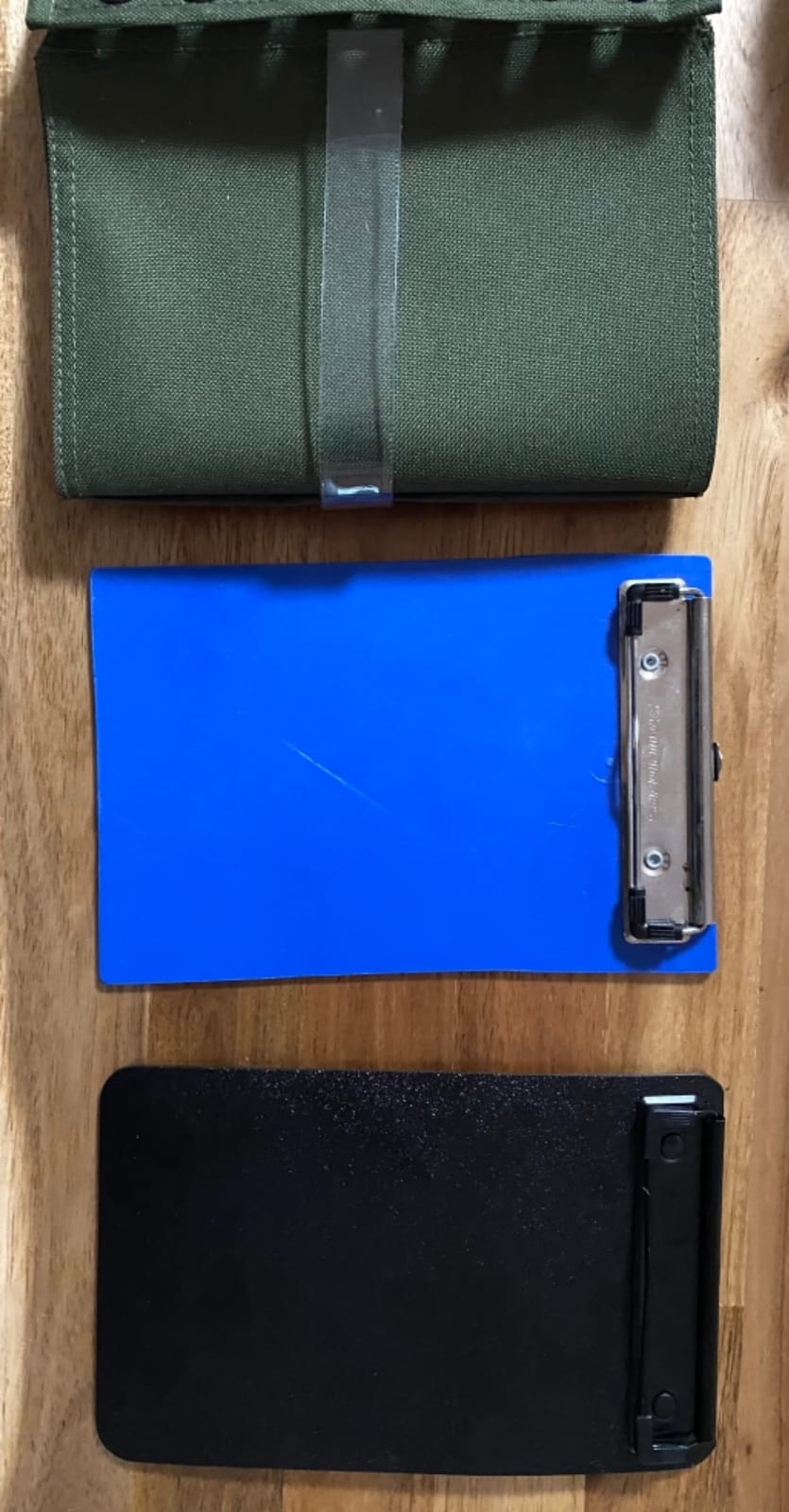 FlyBoys Classic Kneeboard, Pilot Leg Organizer with Clipboard, Blue customer photo 1