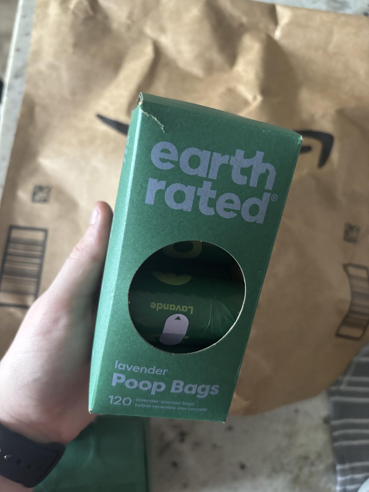 Earth Rated Dog Poop Bags on Refill Rolls, 270 Bags, Lavender customer photo 1