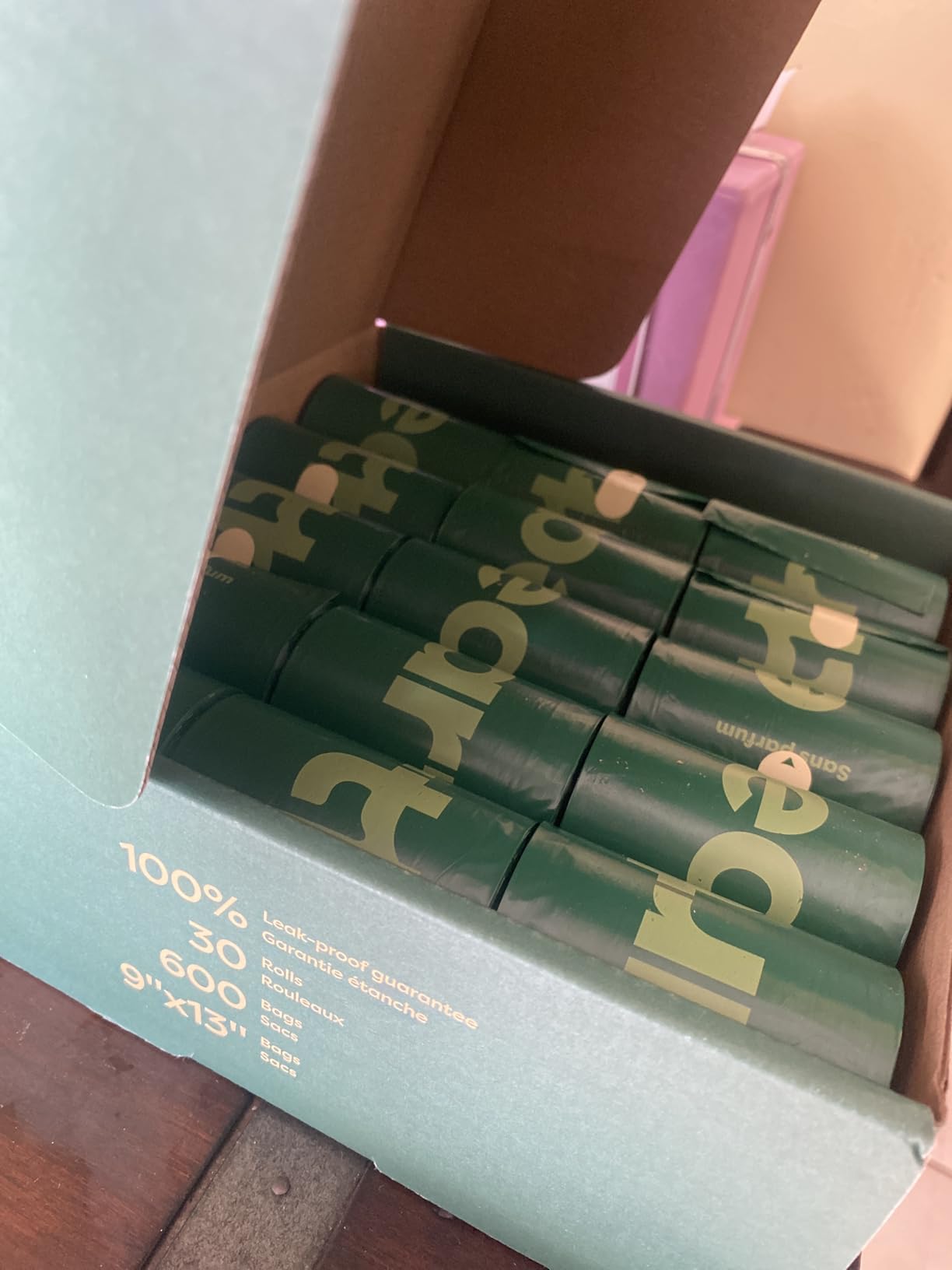 Earth Rated Dog Poop Bags on Refill Rolls, 270 Bags, Lavender customer photo 2