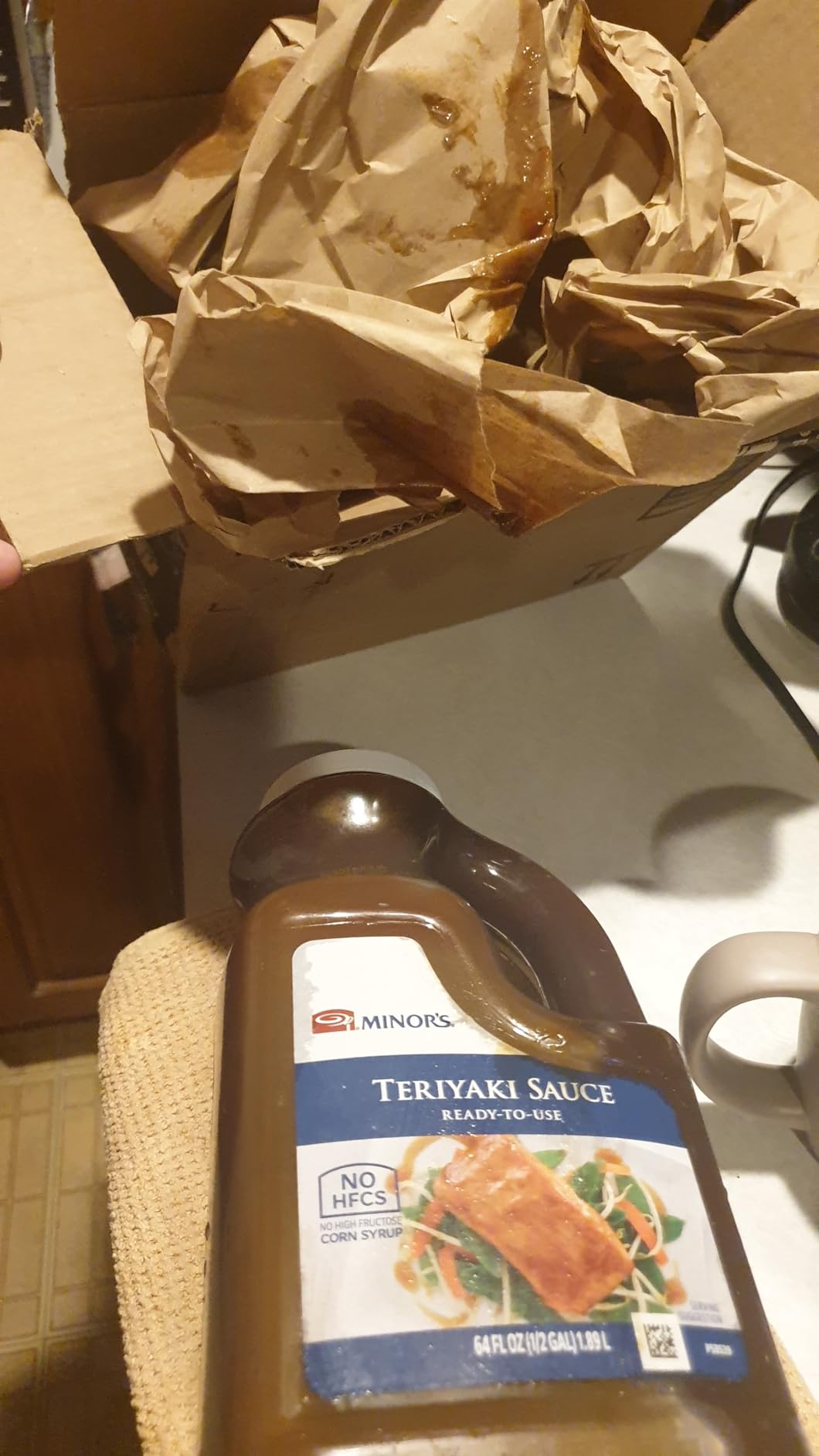 Minor's Vegan Teriyaki Stir Fry Cooking Sauce and Marinade, 64 fl oz Jug customer photo 2