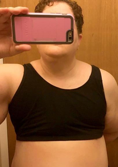 Fruit of the Loom Women's Wireless Cotton Sports Bra, Multipack customer photo 2