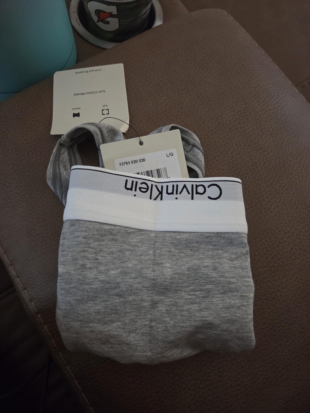 Calvin Klein Women's Modern Cotton Unlined Wireless Bralette customer photo 2