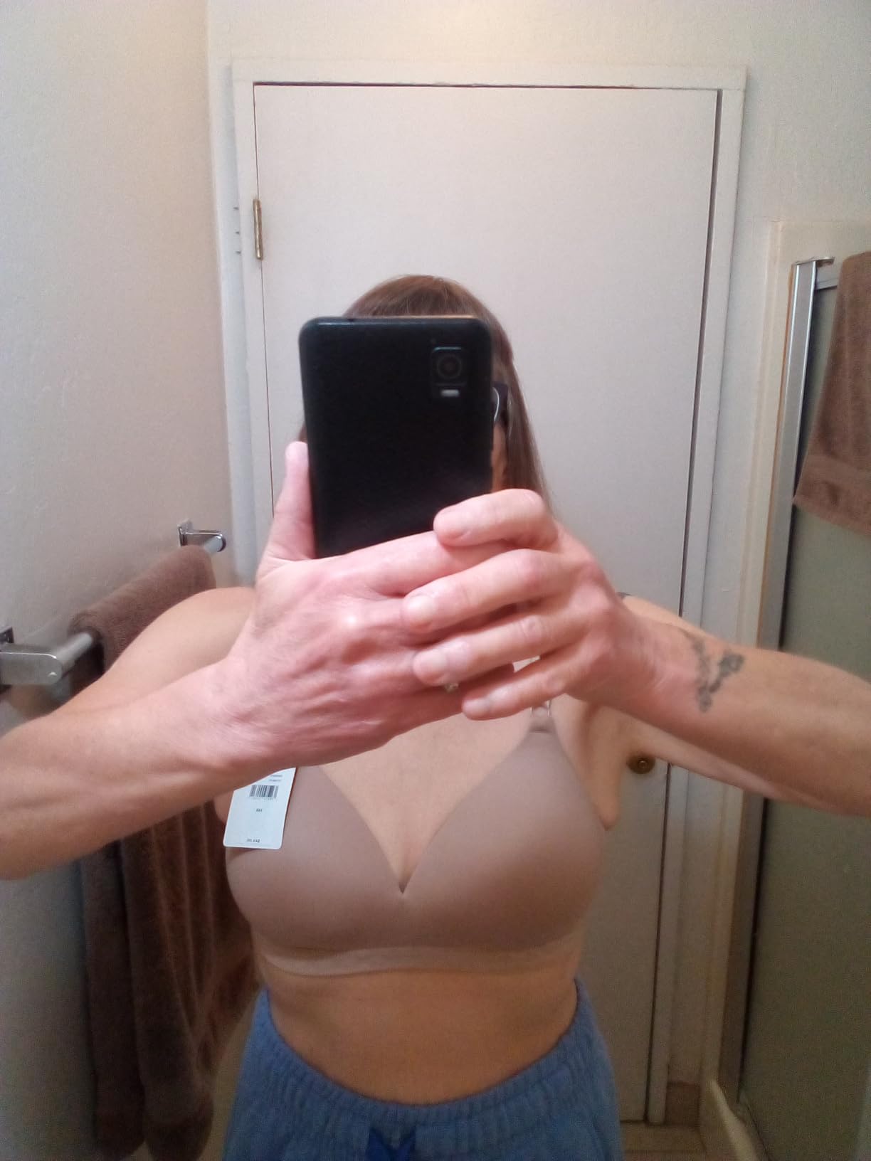 Warner's Womens Women's Cloud 9® Super Soft Wireless Lightly Lined Comfort Bra 1269 customer photo 1