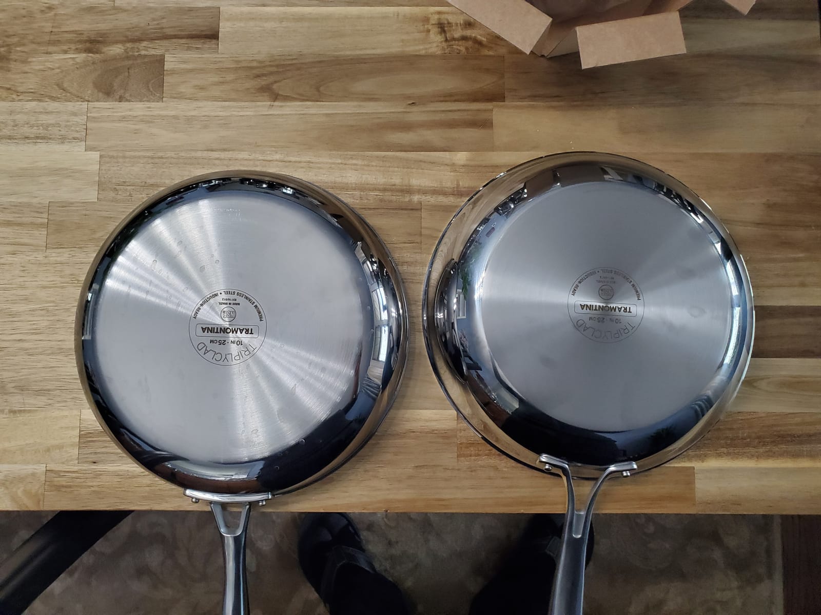 Tramontina Signature Tri-Ply Clad Stainless Steel 12-Pc Pots and Pans Set customer photo 2