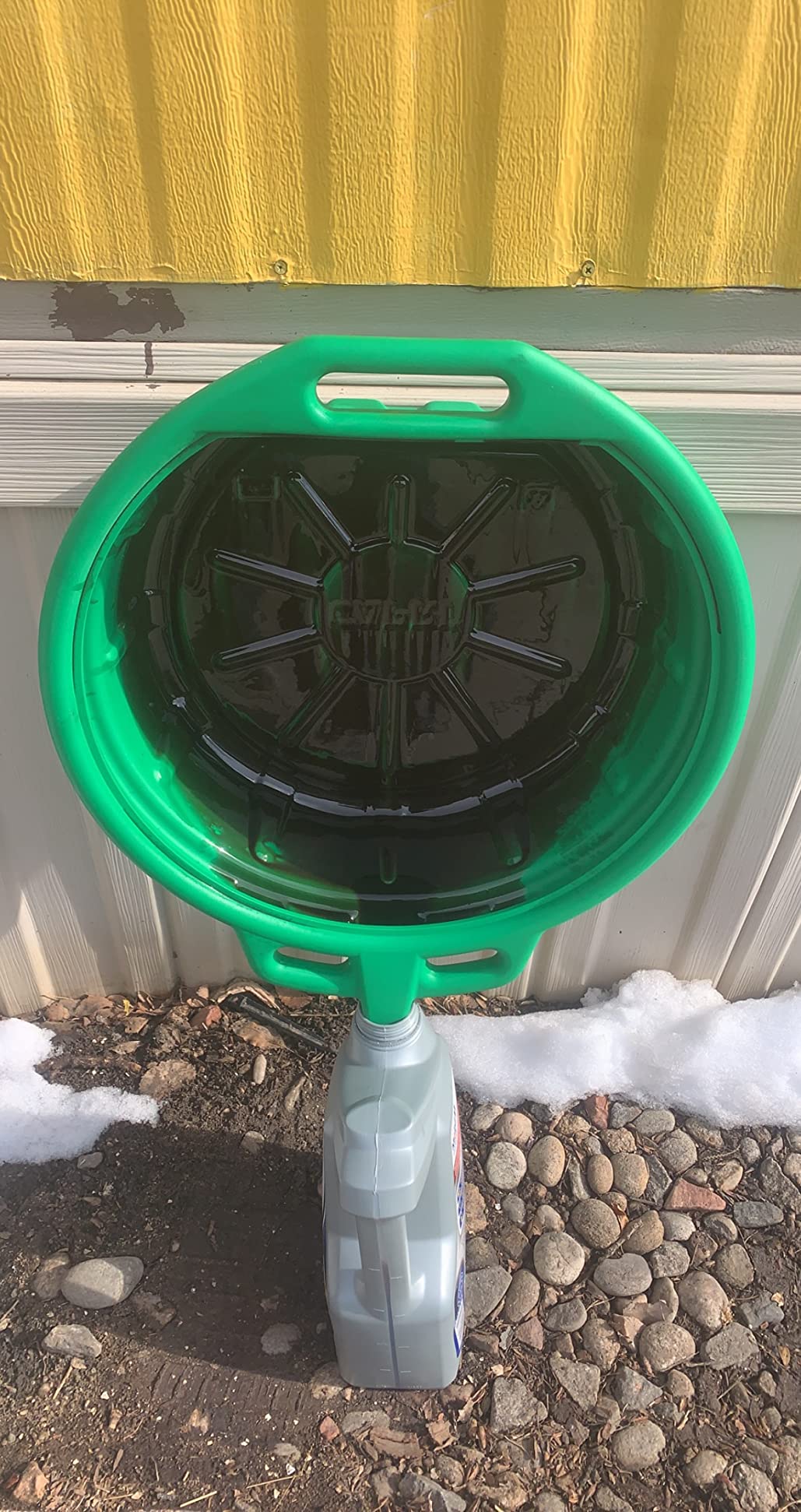 Capri Tools CP21023 Portable Oil Drain Pan, Anti-Freeze, Green customer photo 1