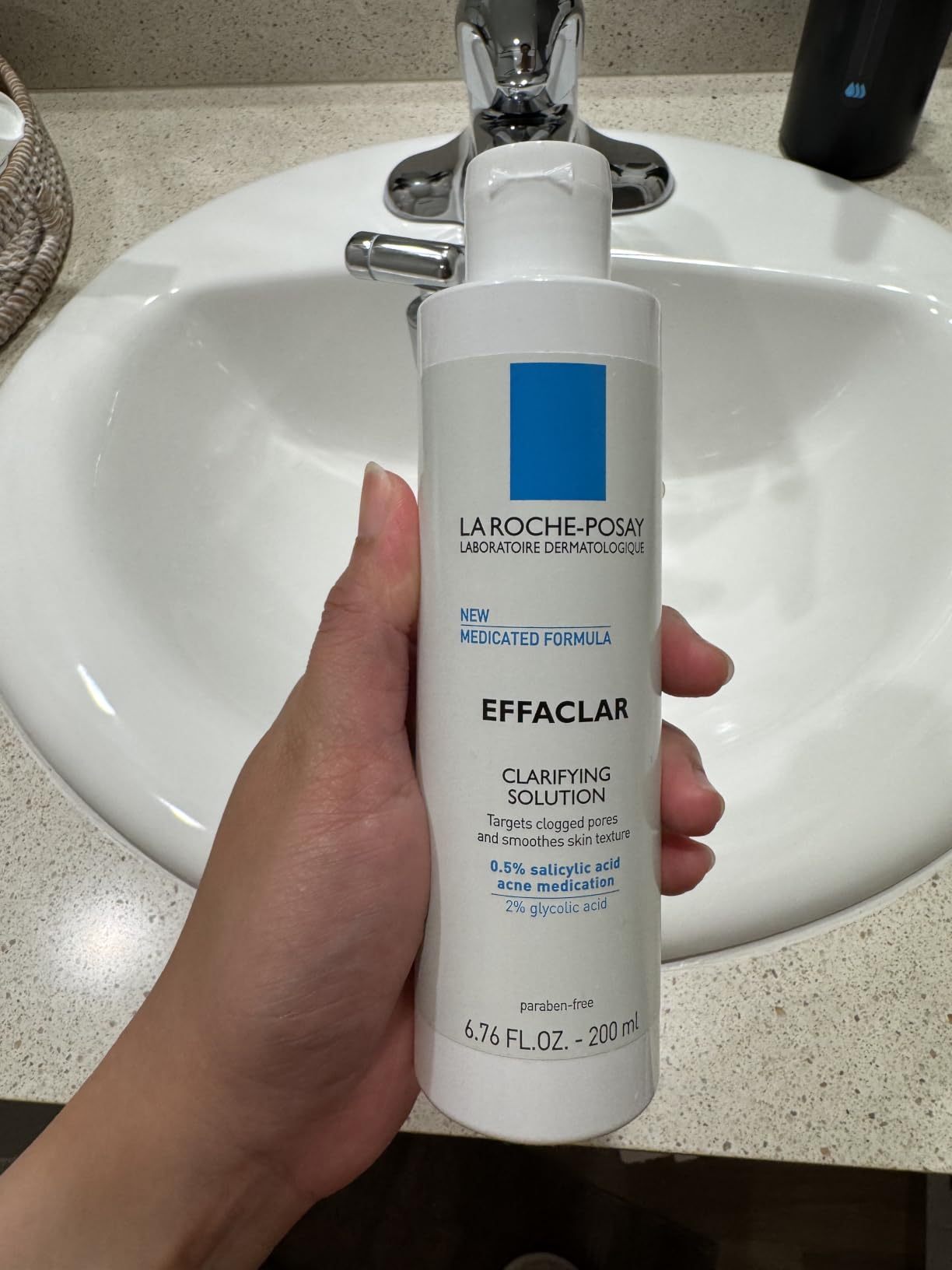 La Roche-Posay Effaclar Clarifying Solution Salicylic Acid Toner, 6.7oz customer photo 1