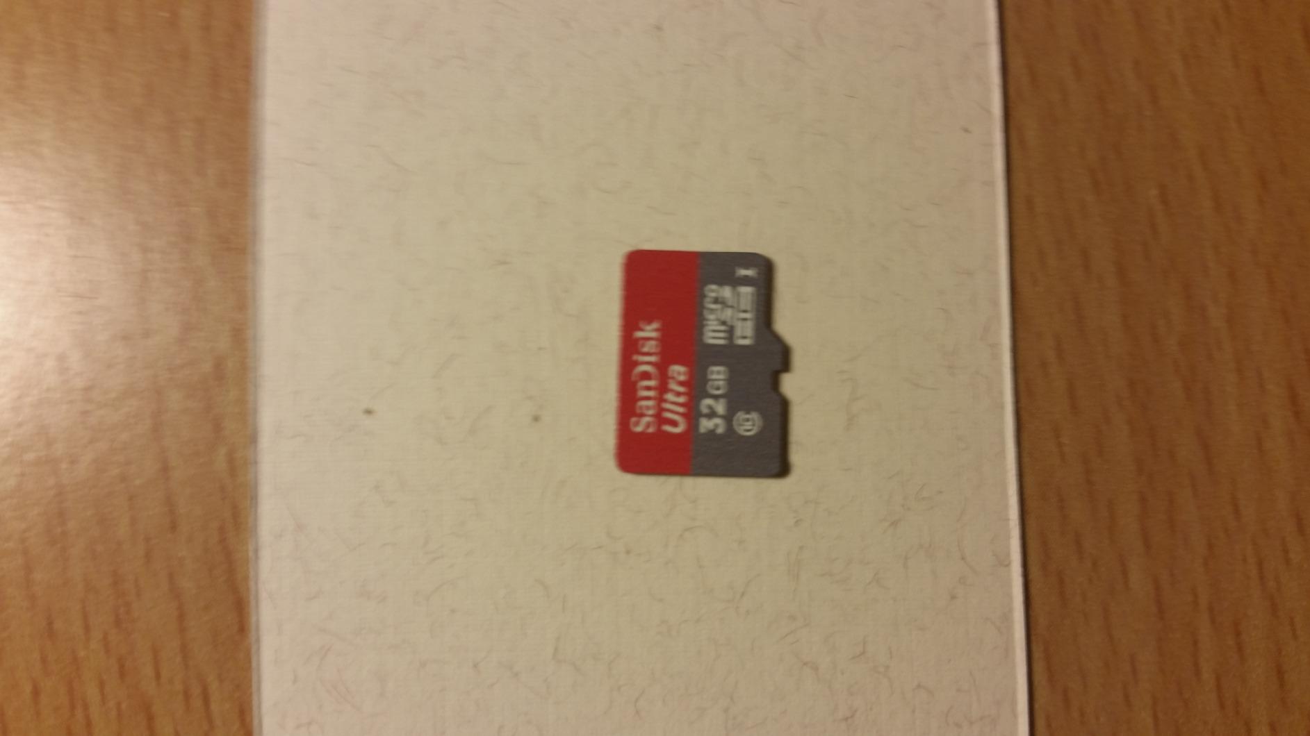 SanDisk Ultra 32GB UHS-I/Class 10 Micro SDHC Memory Card With Adapter - SDSDQUAN-032G-G4A customer photo 1