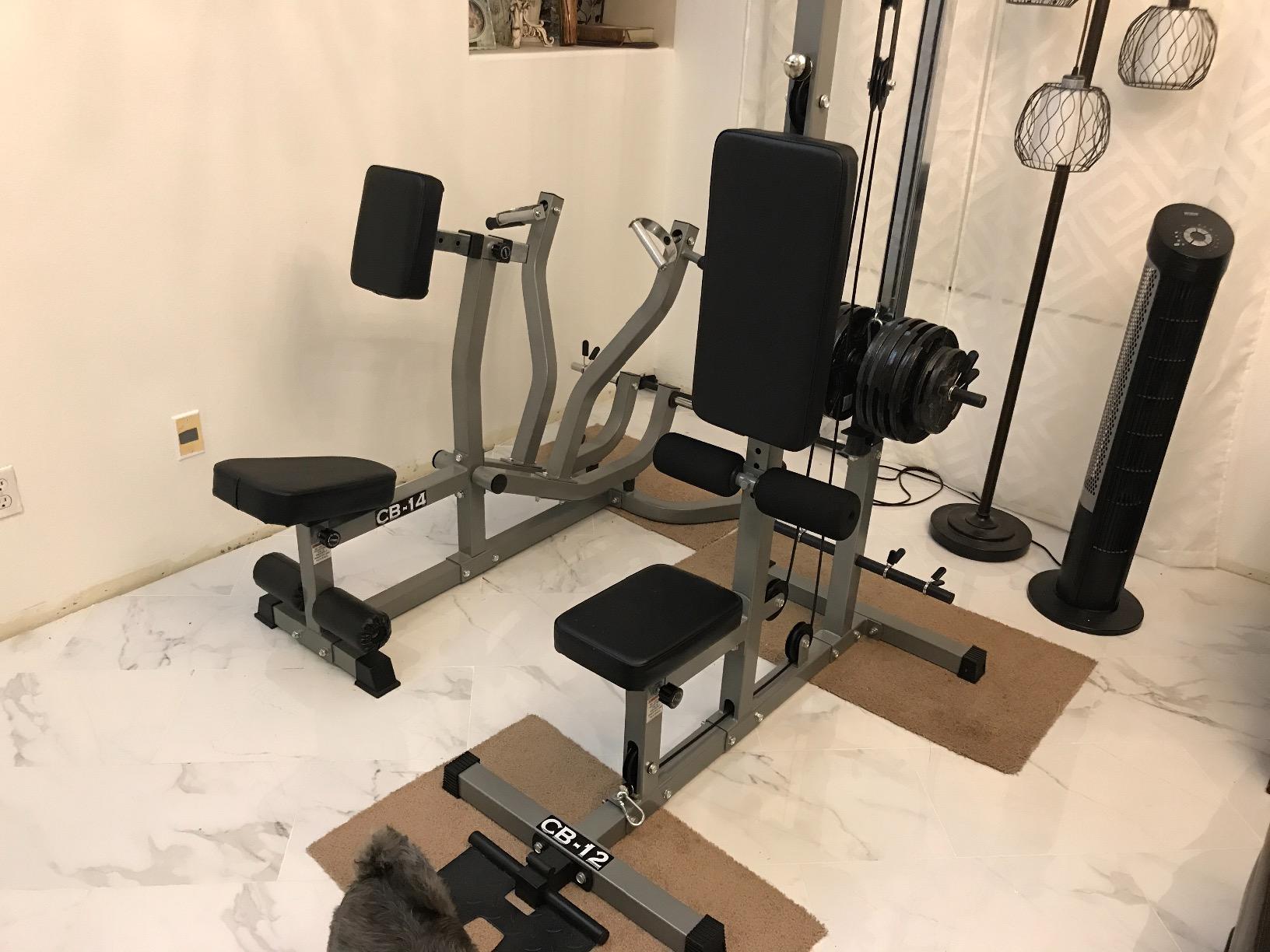 Valor Fitness Seated Row Machine – Plate Loaded with Converging Arms & Multi-Grip Handles, 400 lb Capacity, 2