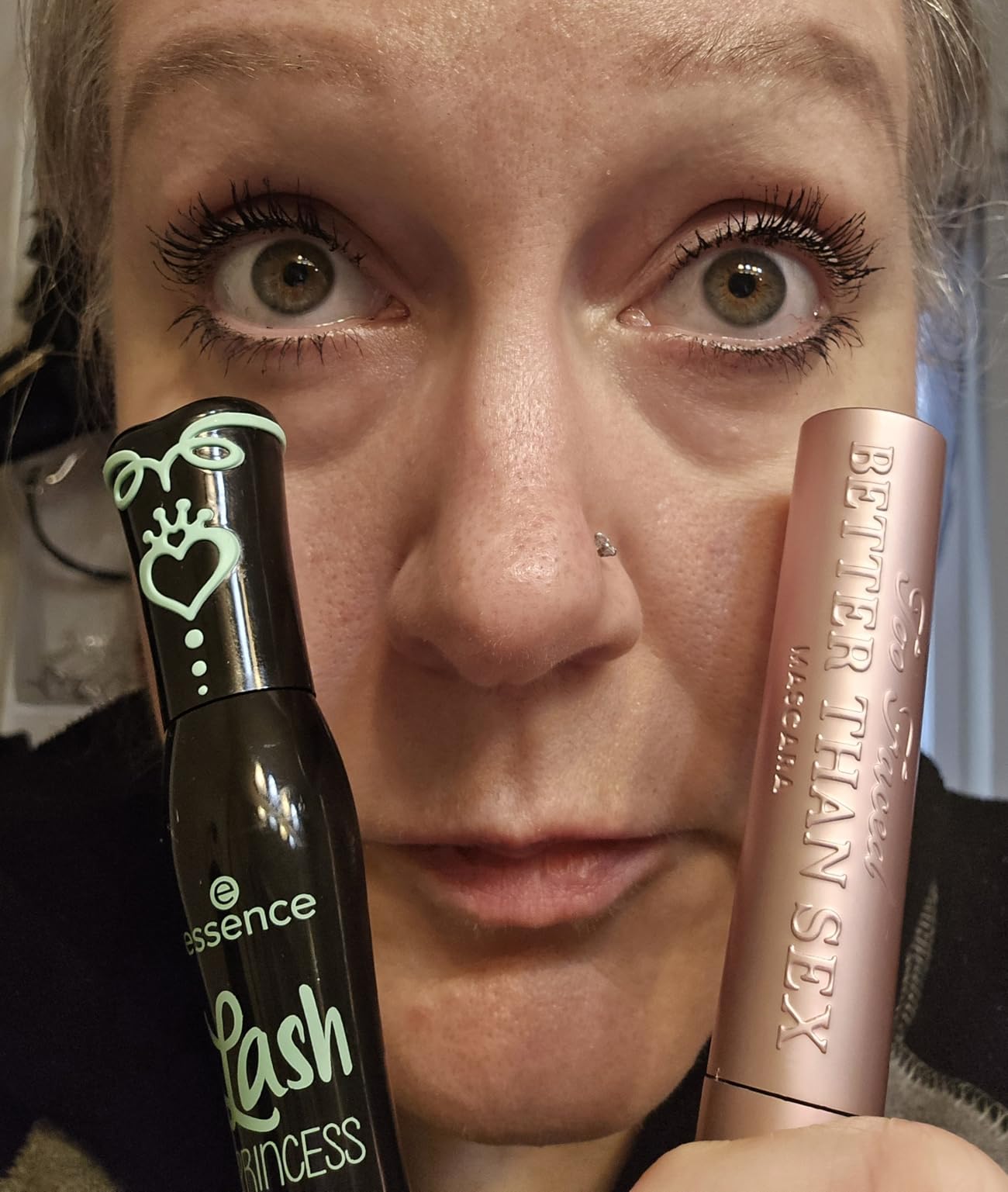 Too Faced Better Than Sex Volumizing Mascara | Dramatic Volume + Length | Cruelty Free customer photo 1