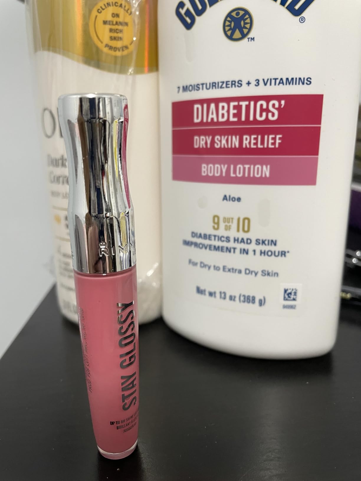 Rimmel Stay Glossy Lip Gloss - Non-Sticky and Lightweight Formula for Lip Color and Shine - 110 Dorchester Rose, .18oz customer photo 1