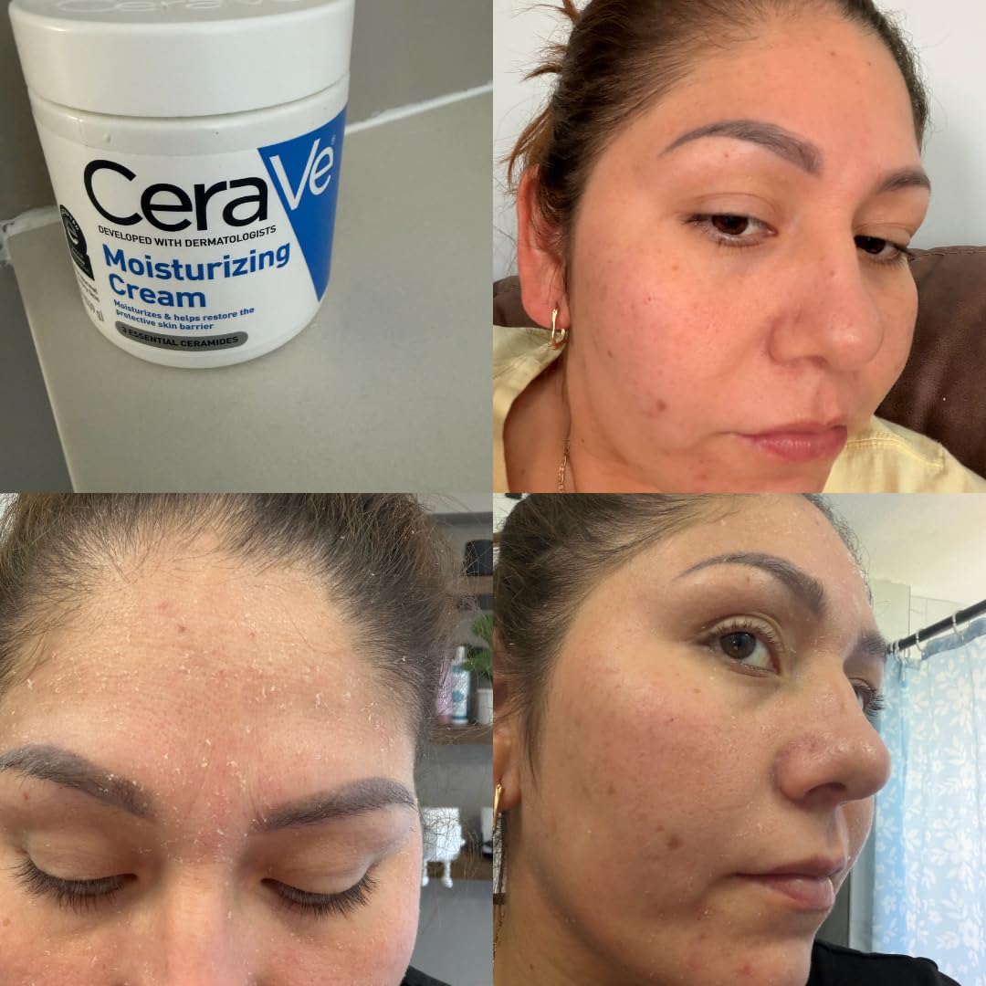 CeraVe Moisturizing Cream, Face & Body Moisturizer for Dry Skin, 19oz customer photo 1