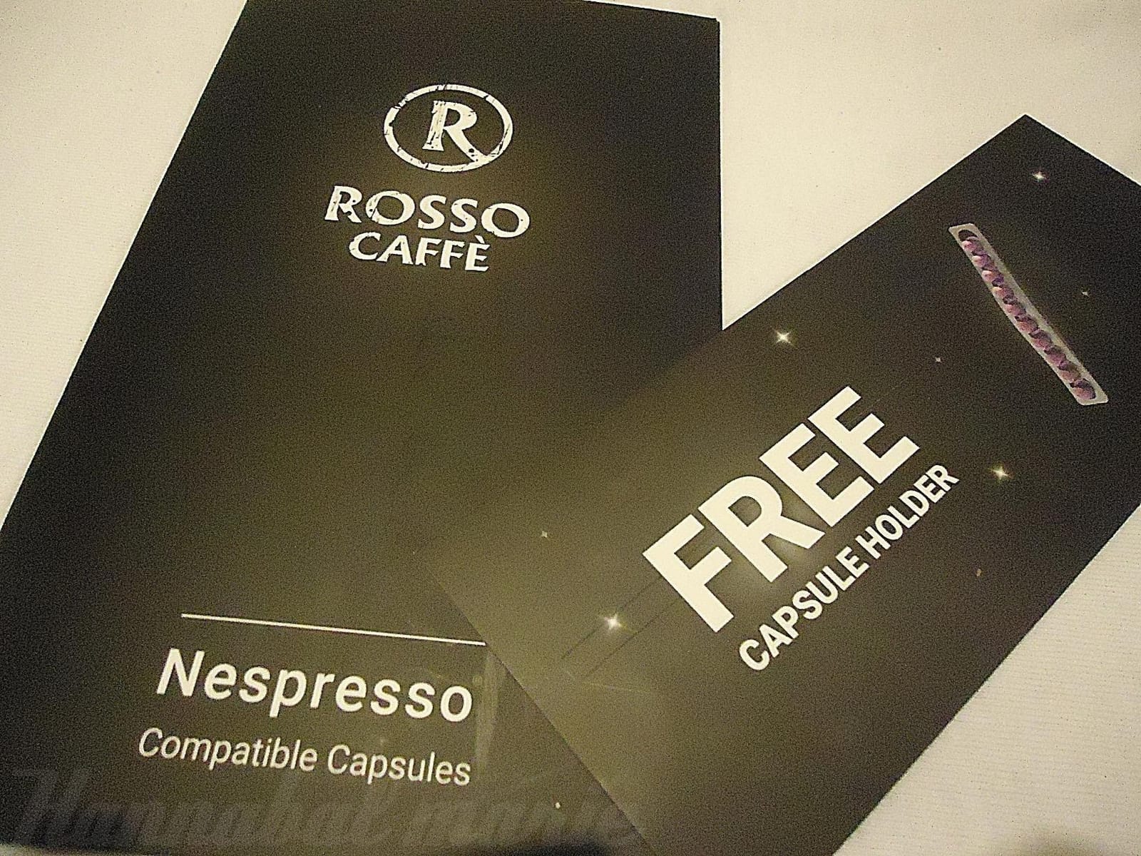 ROSSO CAFFÈ Espresso Pods for Nespresso Original Machines, Variety Pack 60 customer photo 2