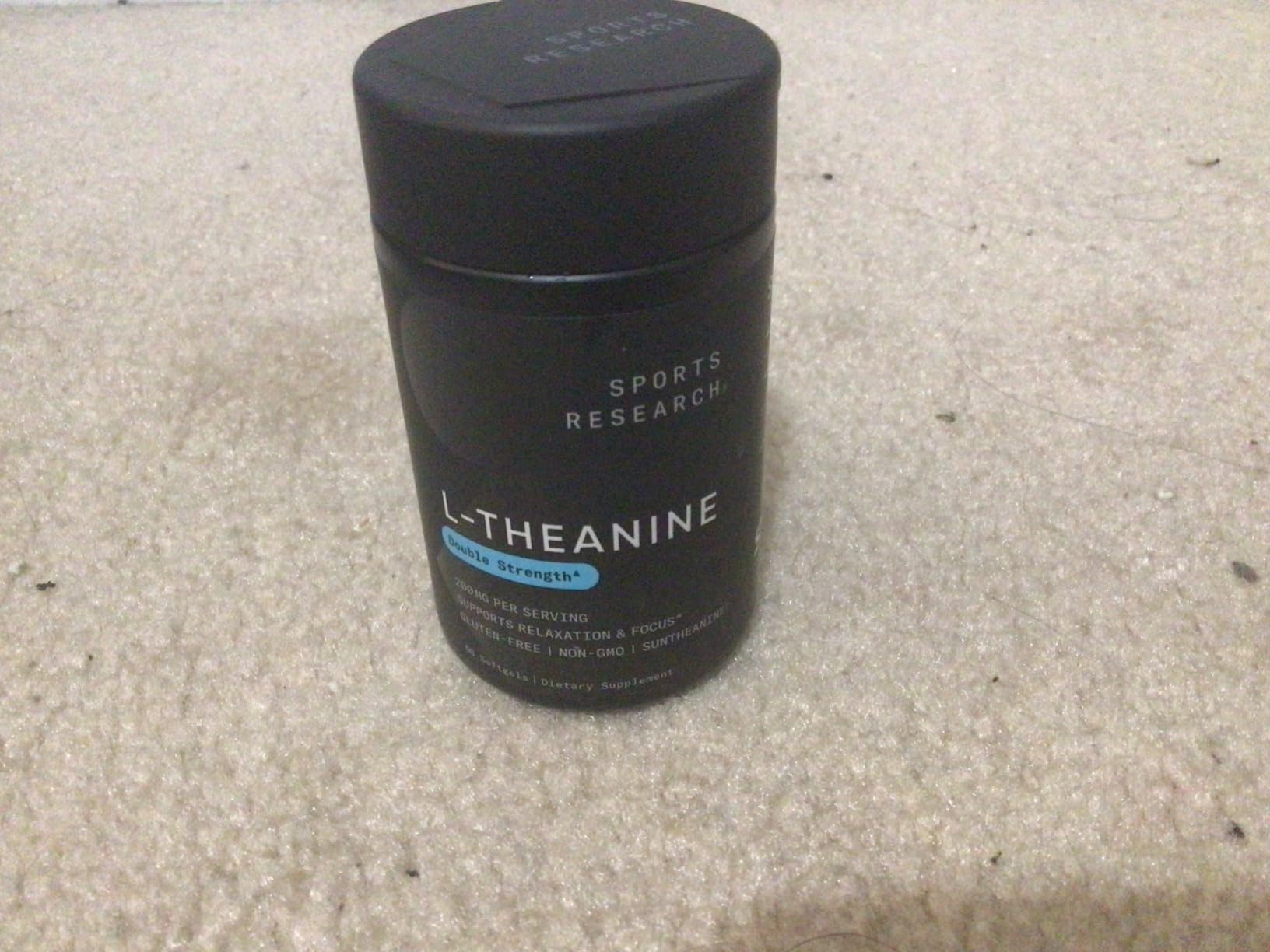 Sports Research® L-Theanine 200mg with Suntheanine®, 60 Softgels customer photo 2
