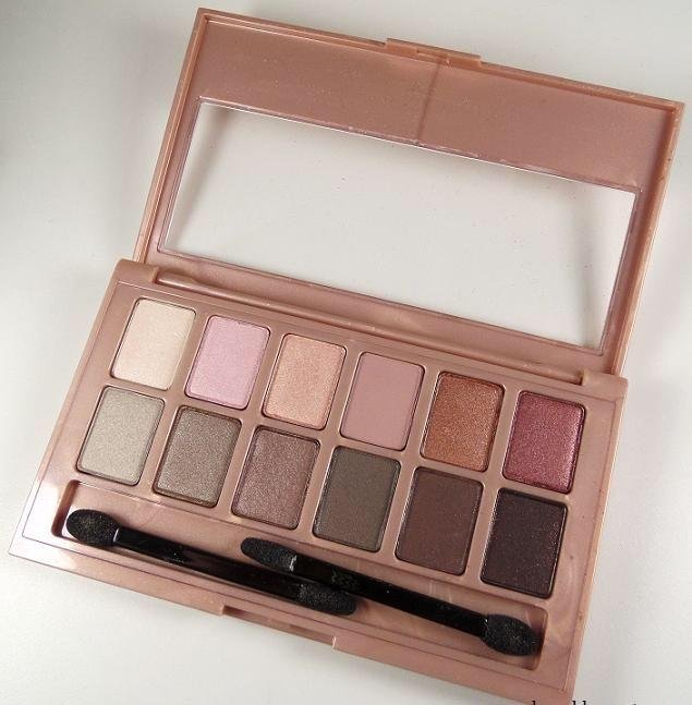 Maybelline The Blushed Nudes Eyeshadow Palette Makeup, 12 Pigmented Matte & Shimmer Shades, Blendable Powder, 1 Count customer photo 2