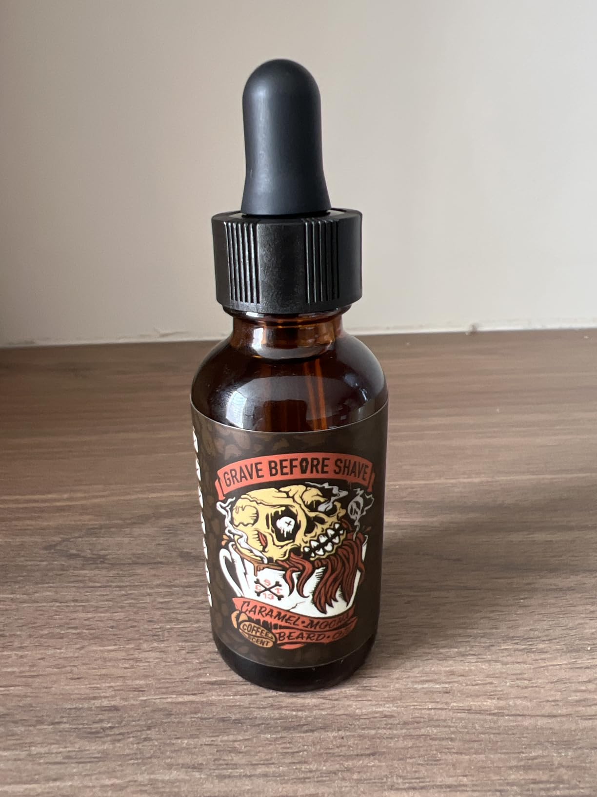Grave Before Shave™ Gentlemen's Blend Beard Oil (Bourbon/Sandal Wood Scent) customer photo 1