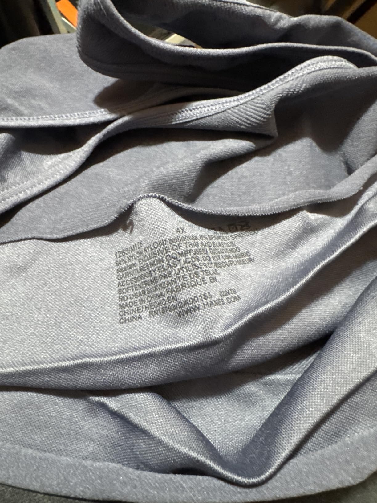 Hanes Women's Just My Size Seamless Bralette, Pure Comfort Light Support Pullover Bra, Plus Sizes customer photo 2