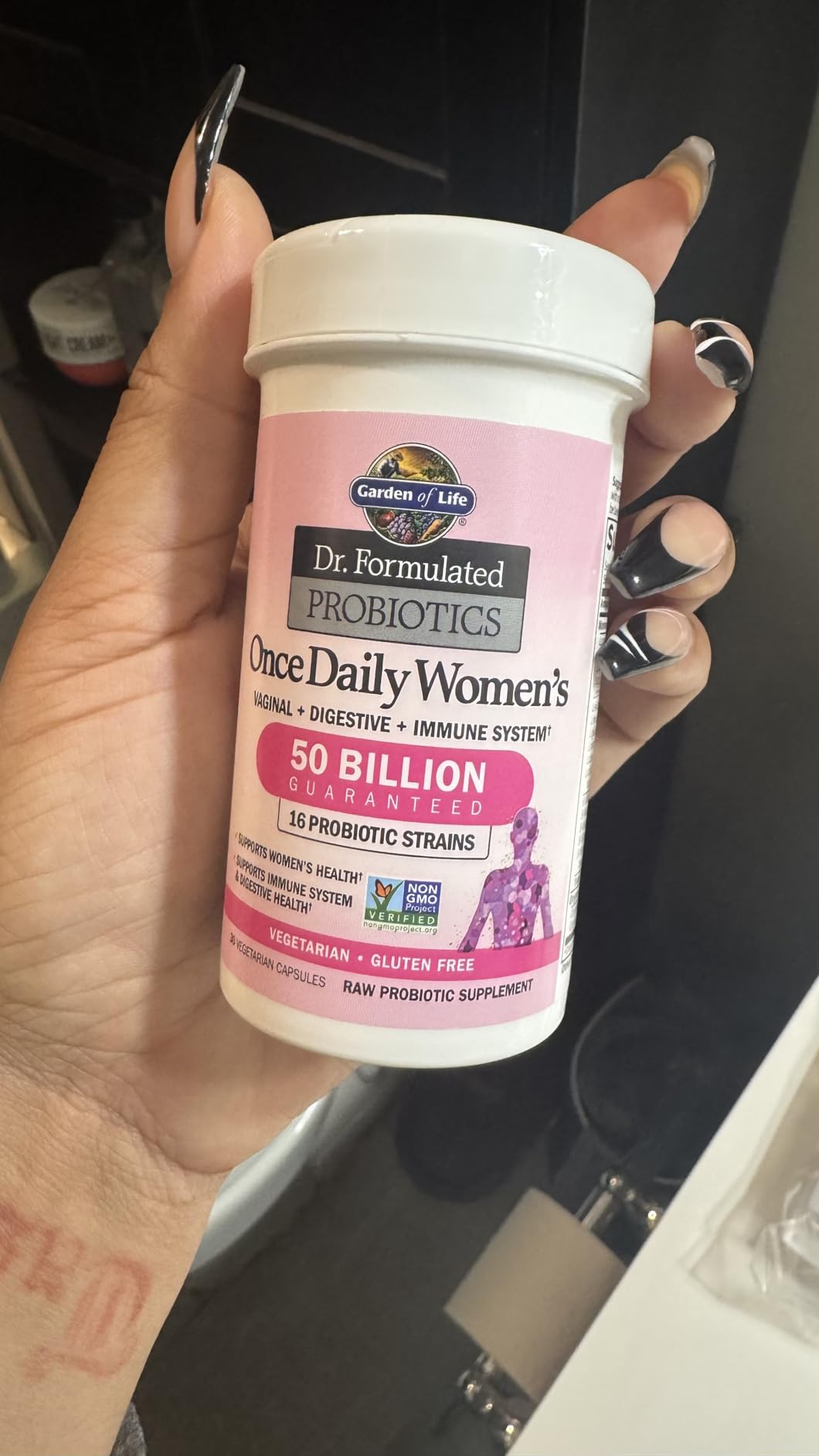 Garden of Life Dr. Formulated Once Daily Women's Probiotics, 50B CFU, 30ct customer photo 2